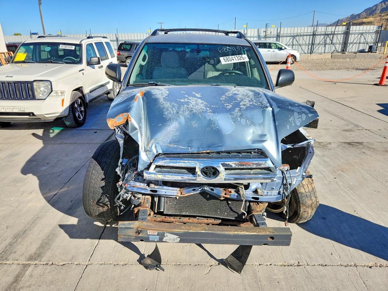 2004 Toyota 4runner Sr5 Синий vin: JTEBU14R740044249