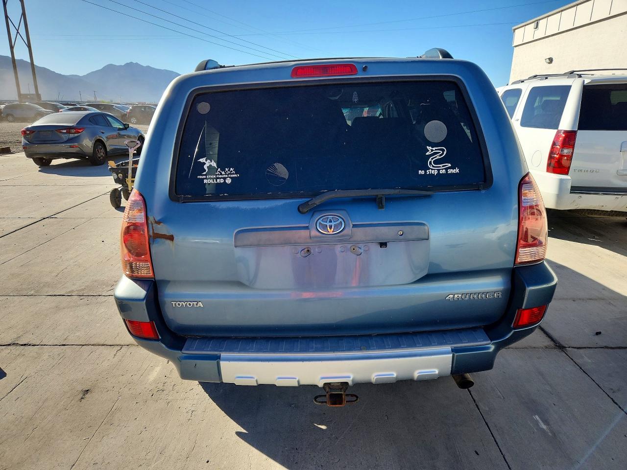 2004 Toyota 4runner Sr5 Синий vin: JTEBU14R740044249
