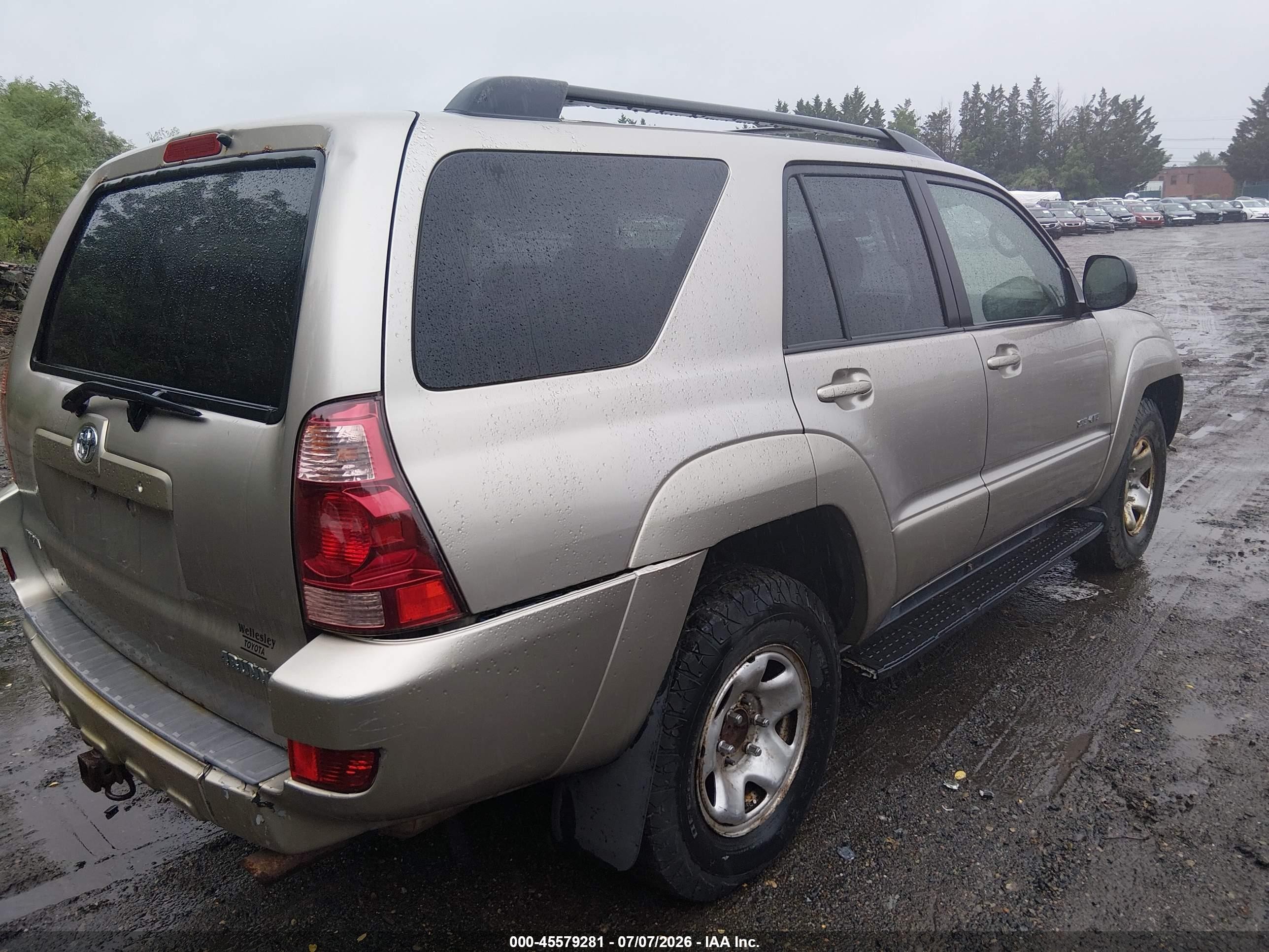 2004 Toyota 4runner Sr5 V6 Золотой vin: JTEBU14R740054151