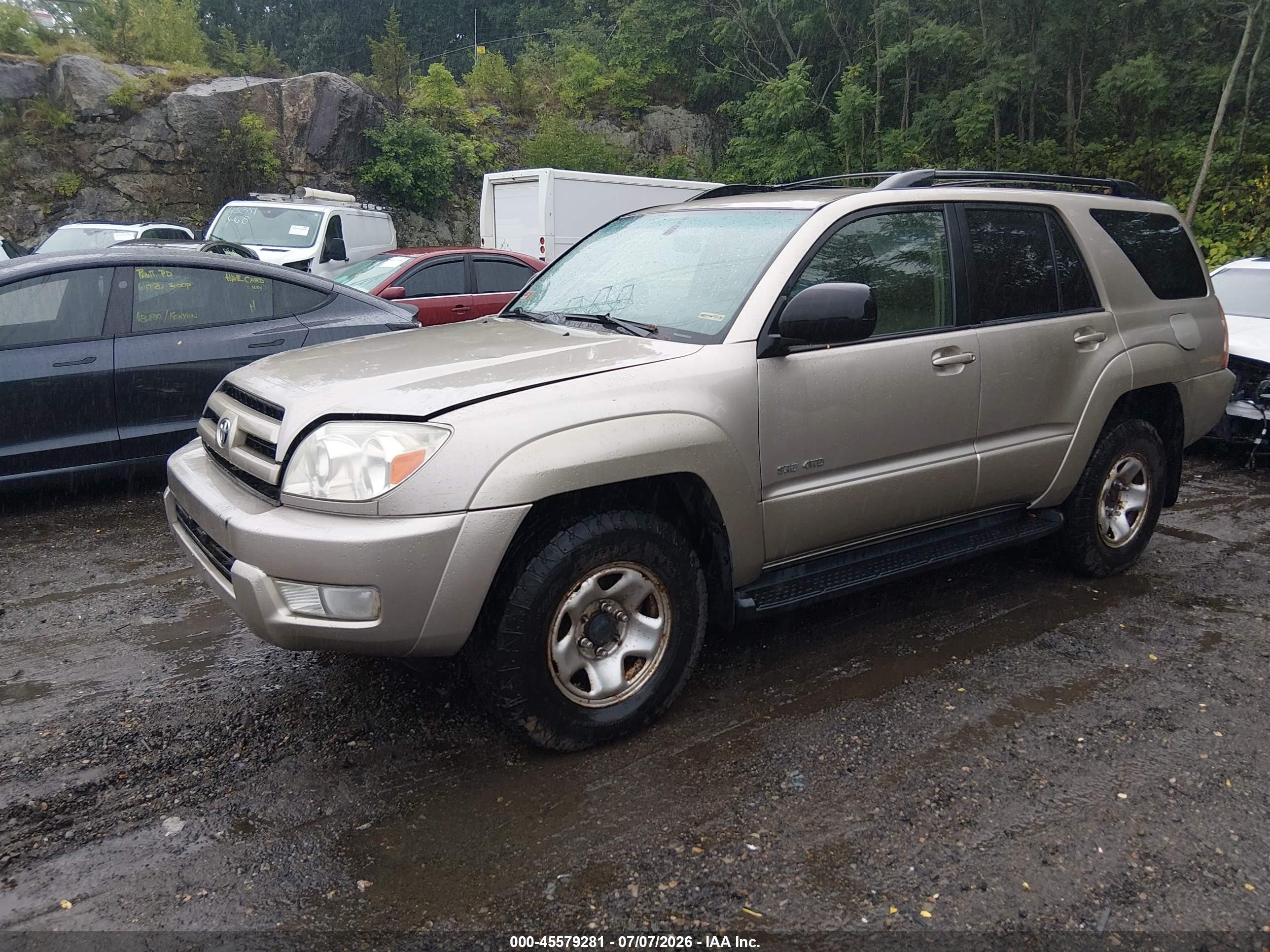 2004 Toyota 4runner Sr5 V6 Золотой vin: JTEBU14R740054151