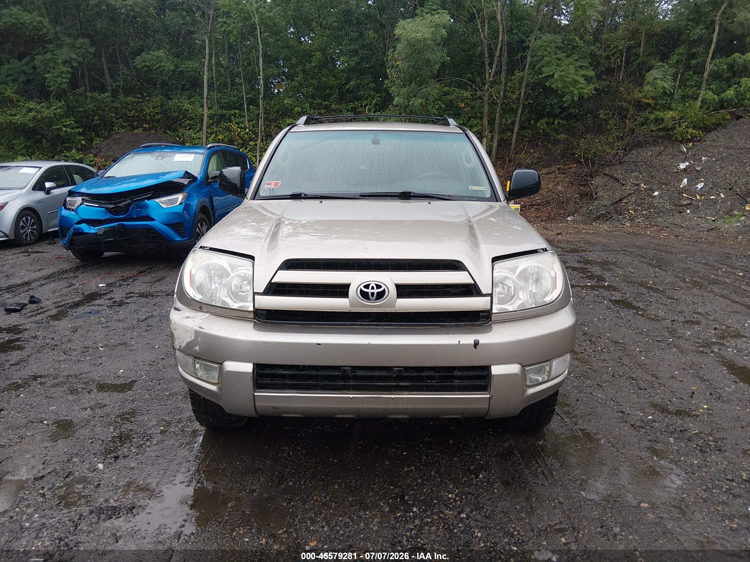 2004 Toyota 4runner Sr5 V6 Золотой vin: JTEBU14R740054151