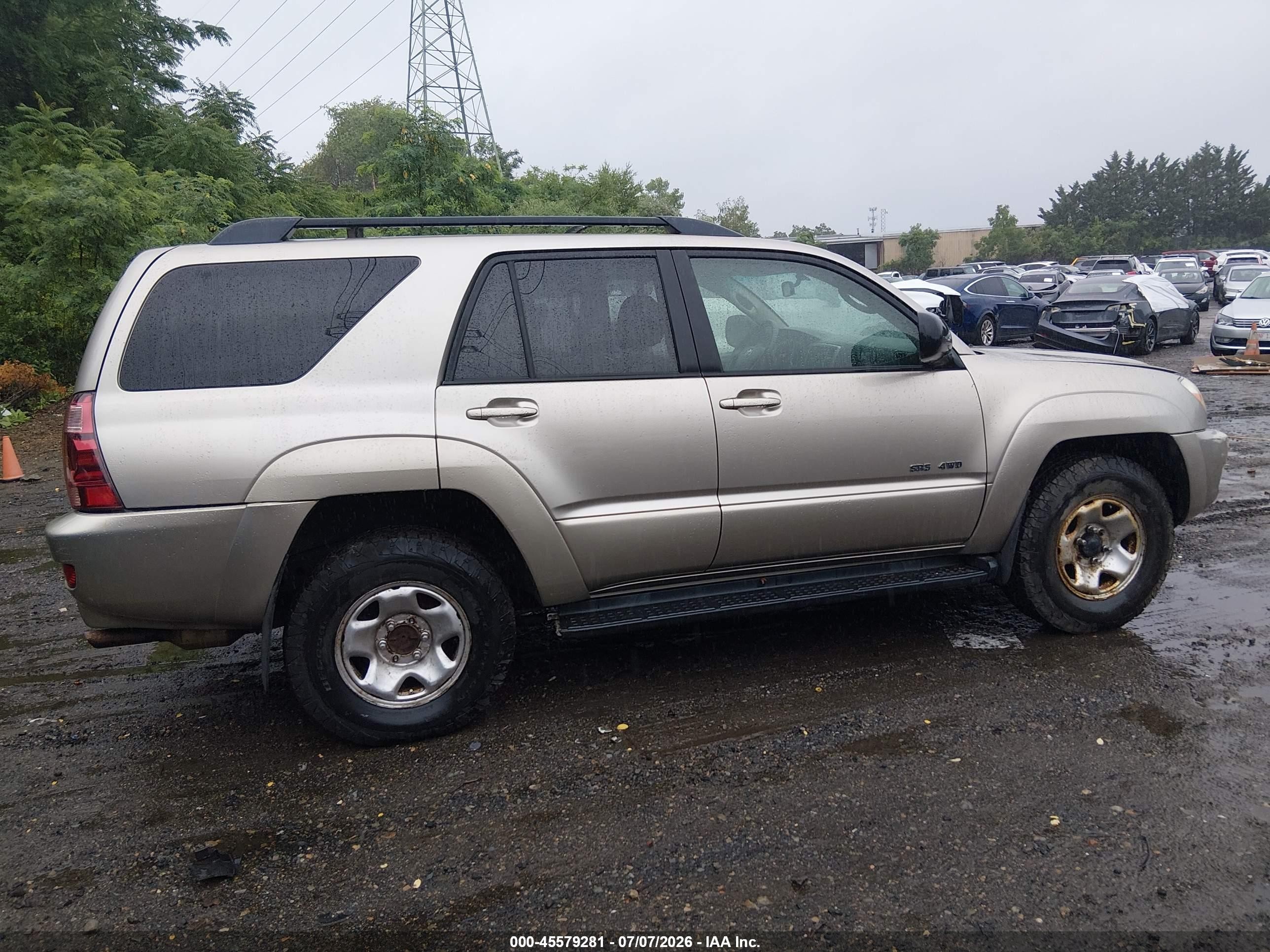 2004 Toyota 4runner Sr5 V6 Золотой vin: JTEBU14R740054151