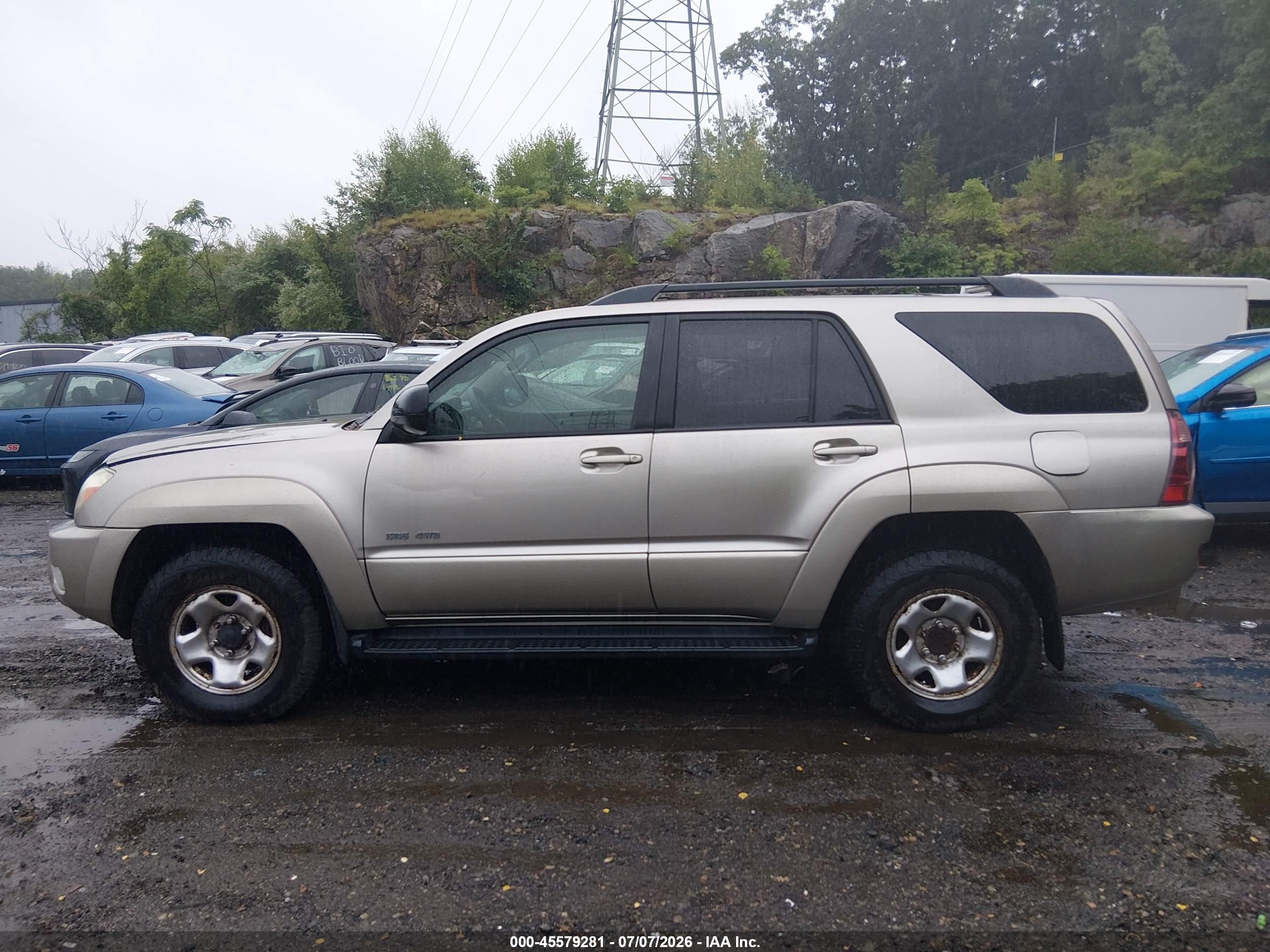2004 Toyota 4runner Sr5 V6 Золотой vin: JTEBU14R740054151