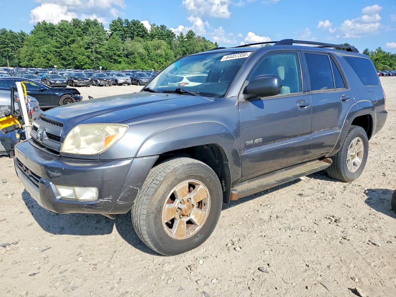 2004 Toyota 4runner Sr5 Gray vin: JTEBU14R748025279