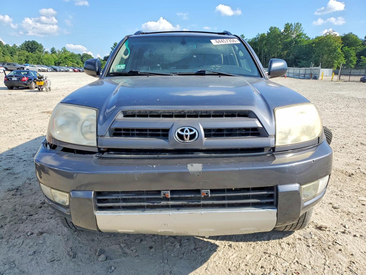 2004 Toyota 4runner Sr5 Gray vin: JTEBU14R748025279