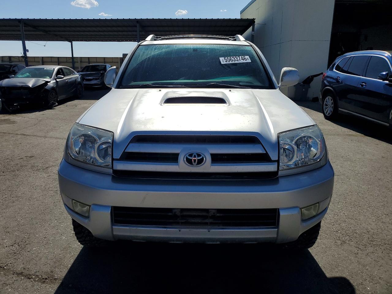 2005 Toyota 4runner Sport Edition Silver vin: JTEBU14R758035120
