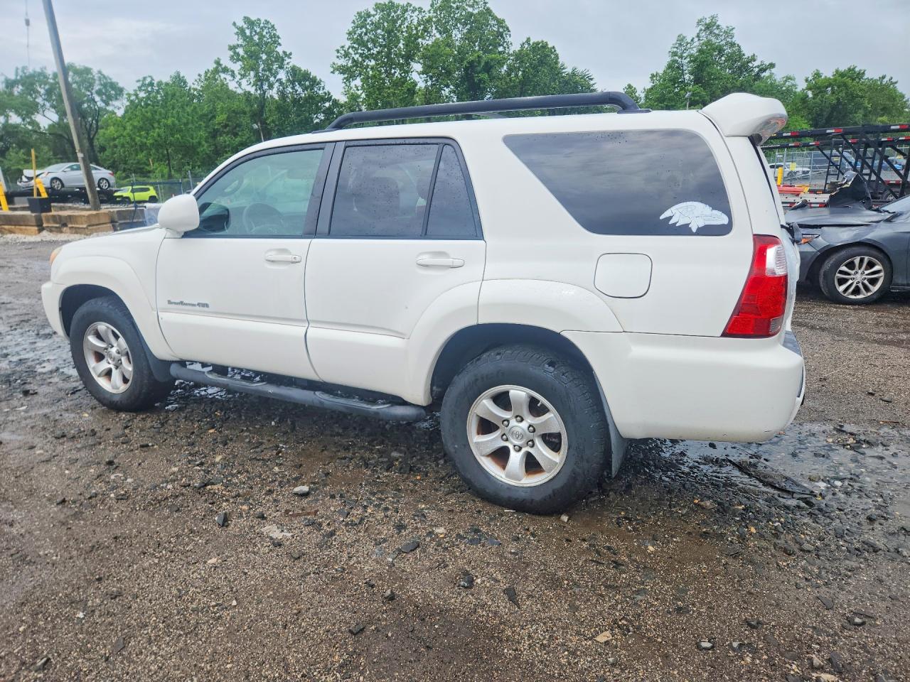 2006 Toyota 4runner Sport Edition White vin: JTEBU14R760090408
