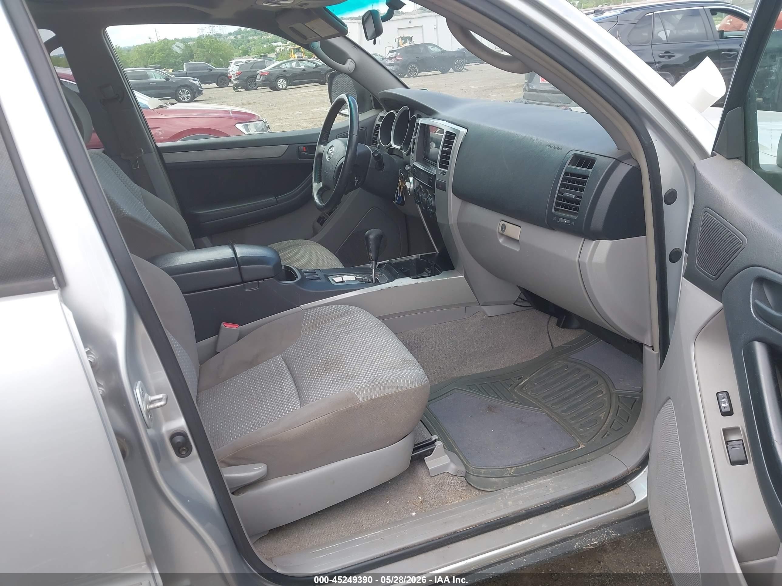 2006 Toyota 4runner Sr5 Серый vin: JTEBU14R760092854