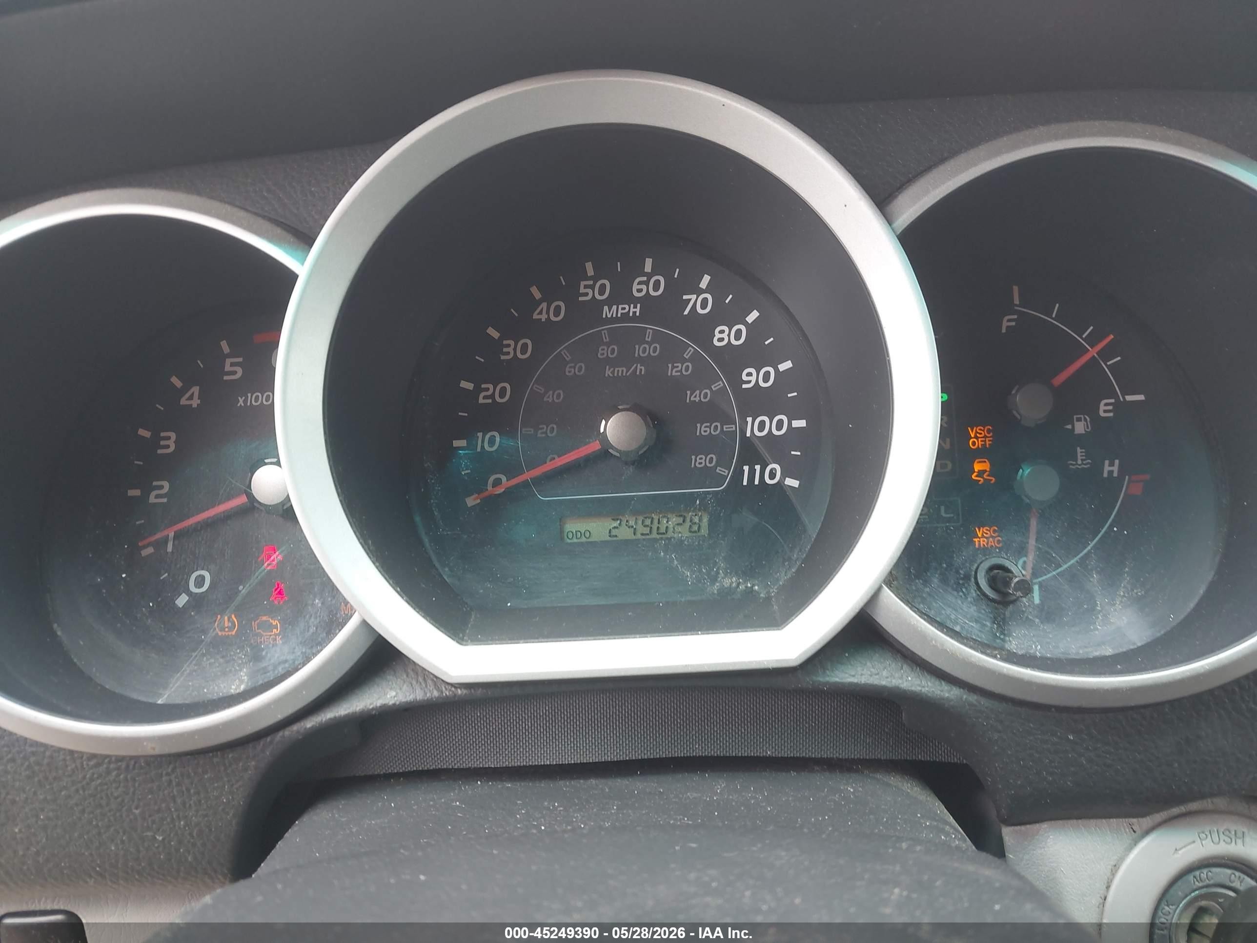 2006 Toyota 4runner Sr5 Серый vin: JTEBU14R760092854