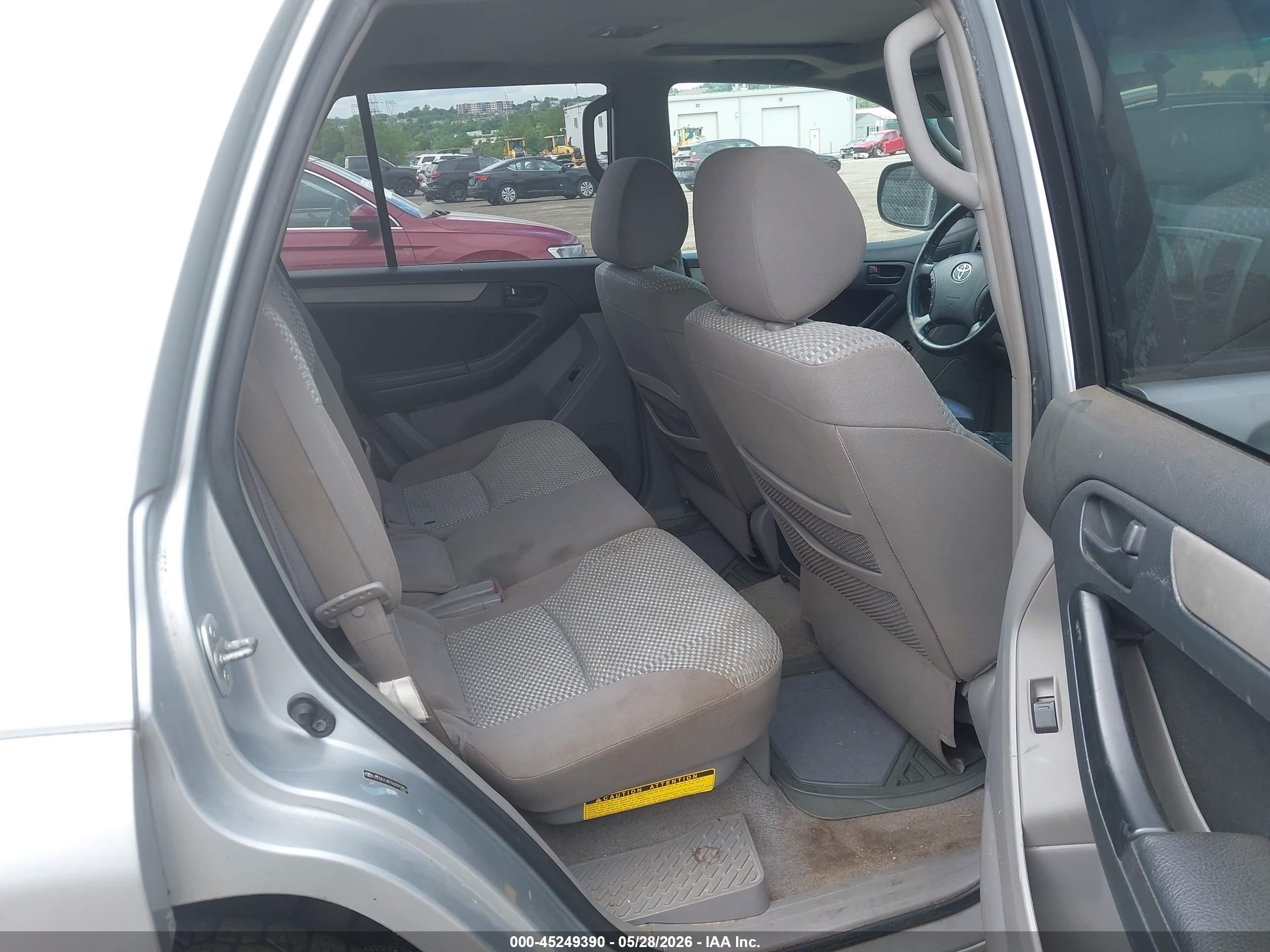 2006 Toyota 4runner Sr5 Серый vin: JTEBU14R760092854
