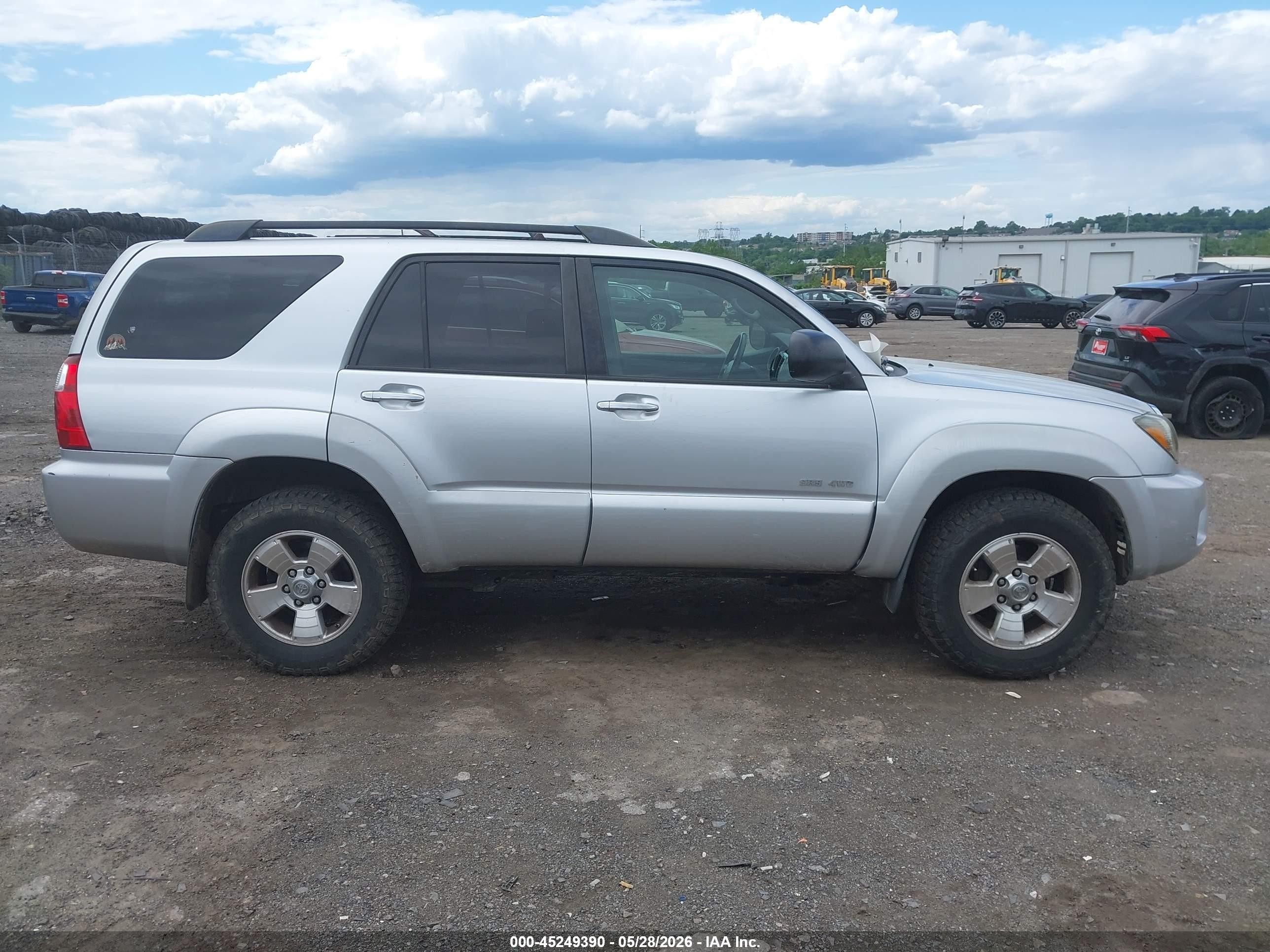 2006 Toyota 4runner Sr5 Серый vin: JTEBU14R760092854