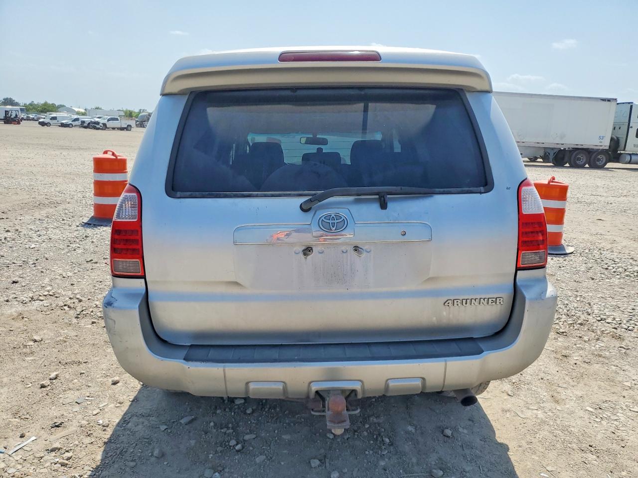 2006 Toyota 4runner Silver vin: JTEBU14R760103108