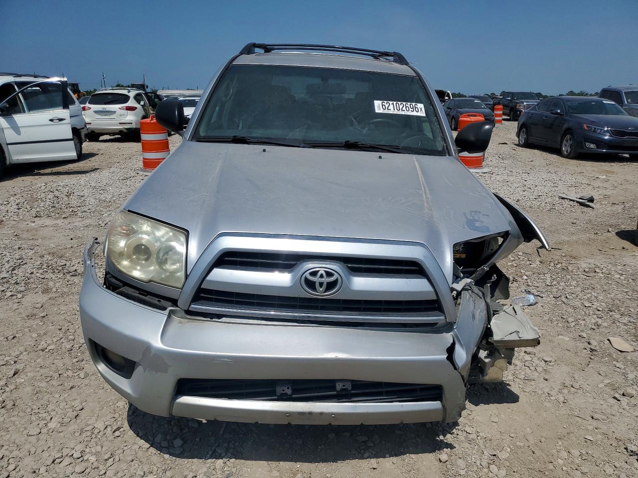 2006 Toyota 4runner Silver vin: JTEBU14R760103108