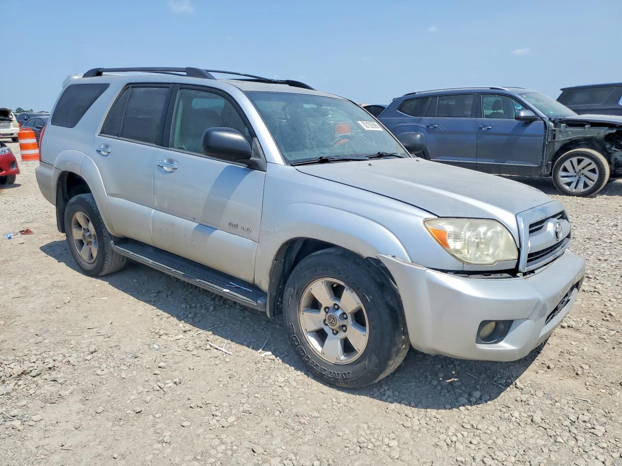 2006 Toyota 4runner Silver vin: JTEBU14R760103108