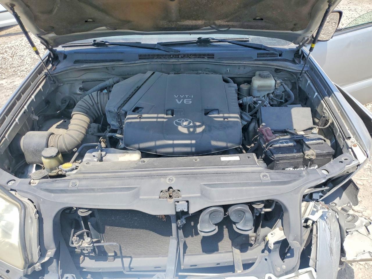 2006 Toyota 4runner Silver vin: JTEBU14R760103108