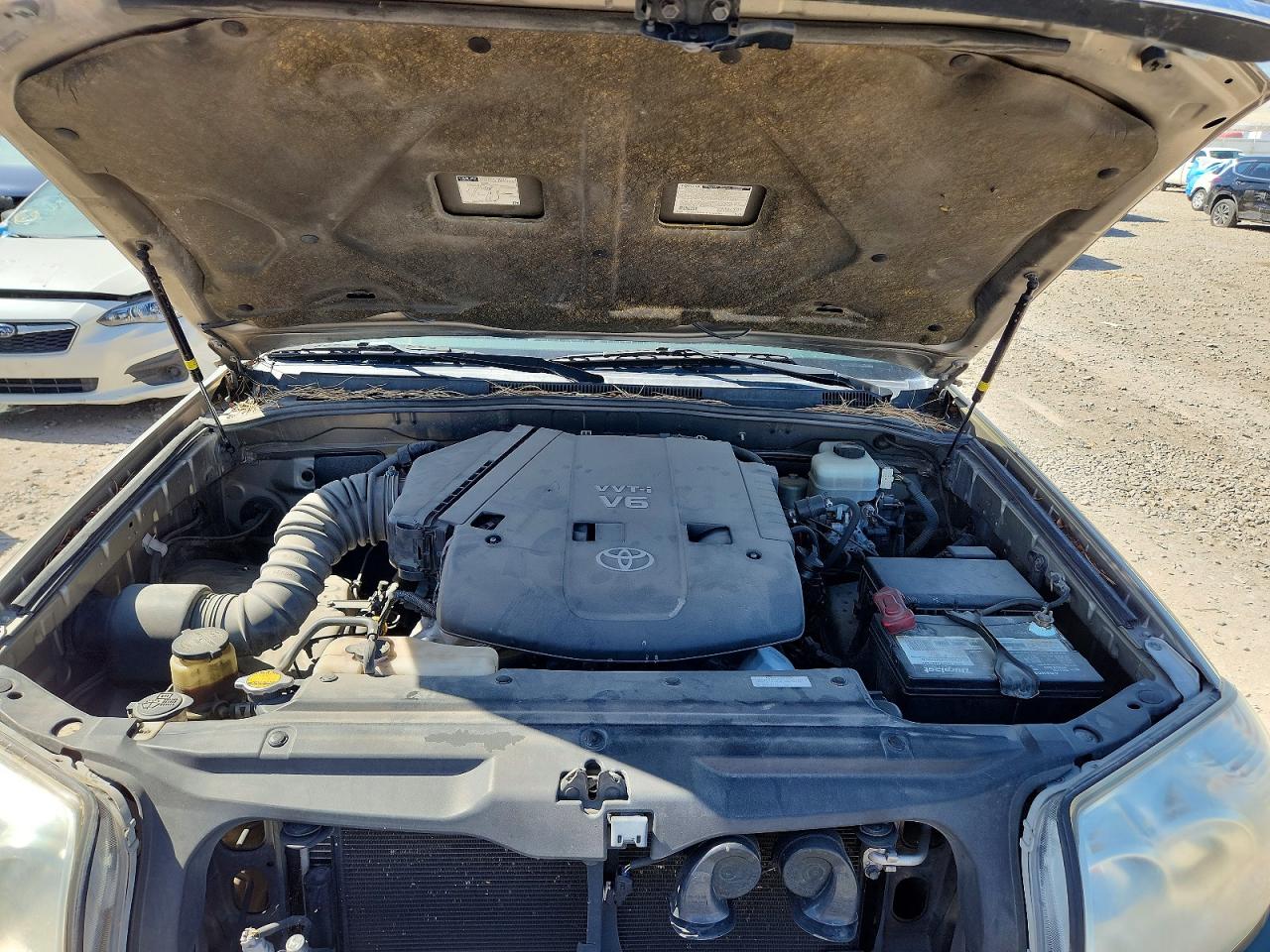 2006 Toyota 4runner Sr5 Gray vin: JTEBU14R760103254