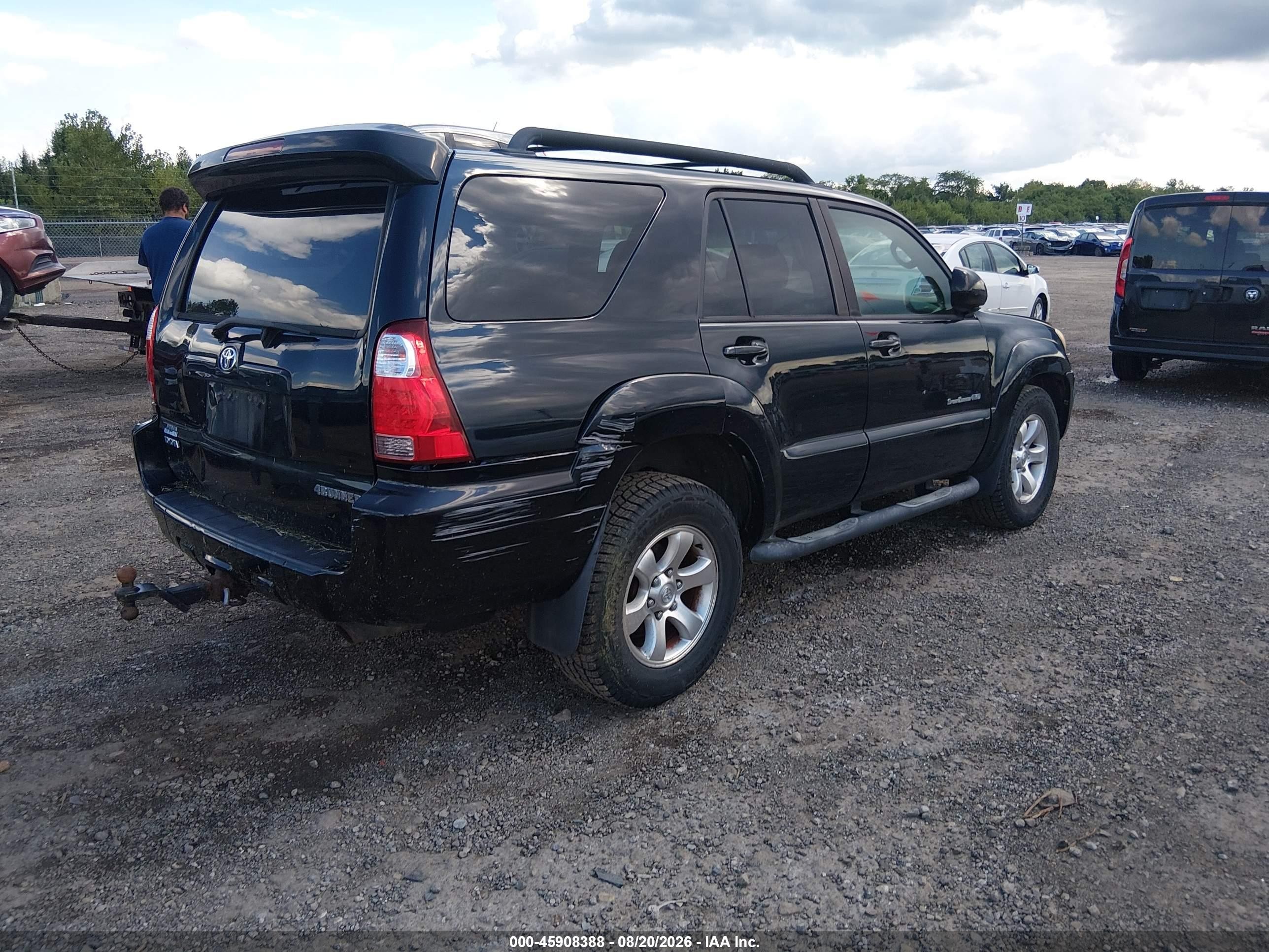 2006 Toyota 4runner Sr5 Sport V6 Черный vin: JTEBU14R768053246