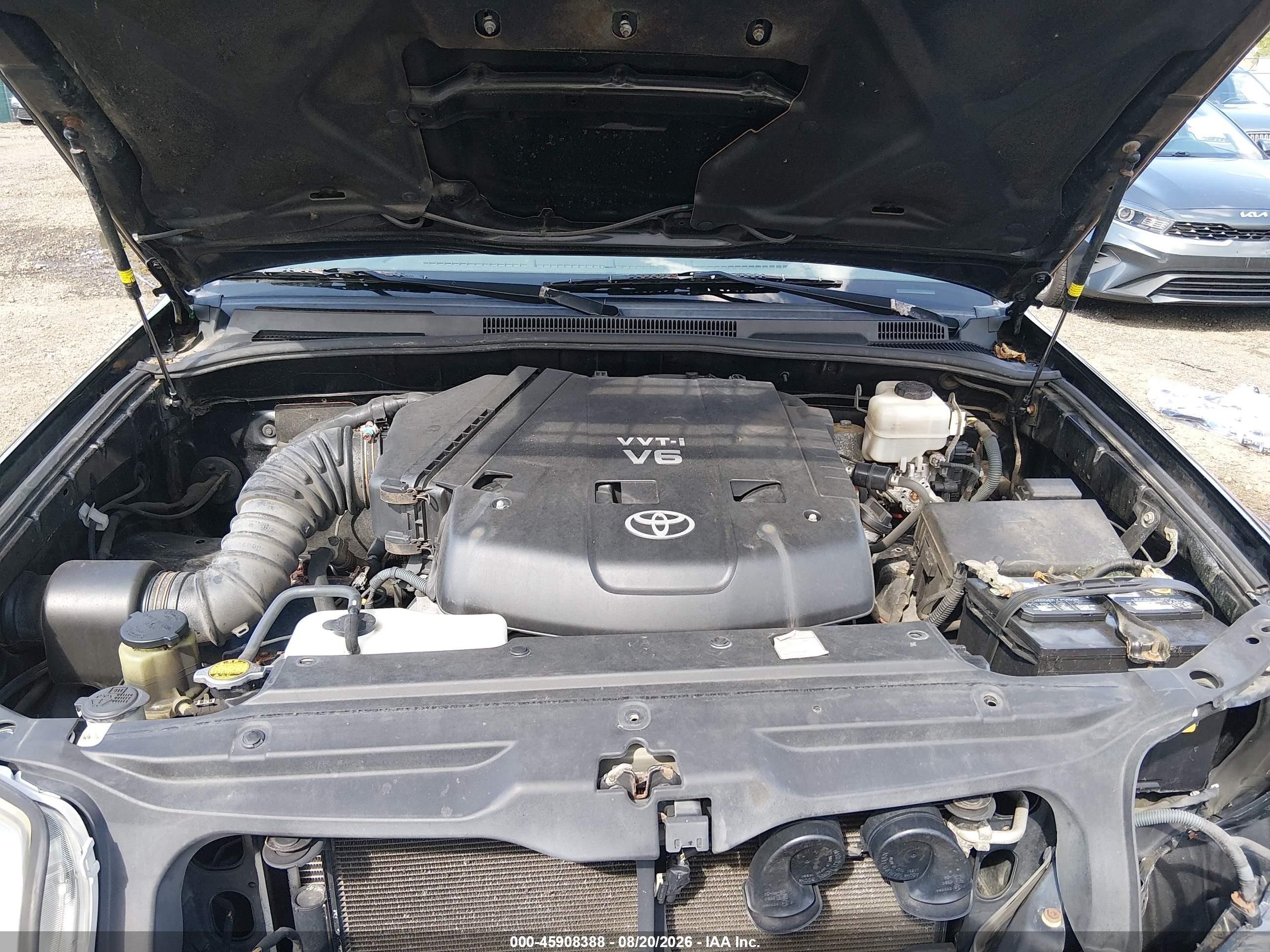 2006 Toyota 4runner Sr5 Sport V6 Черный vin: JTEBU14R768053246