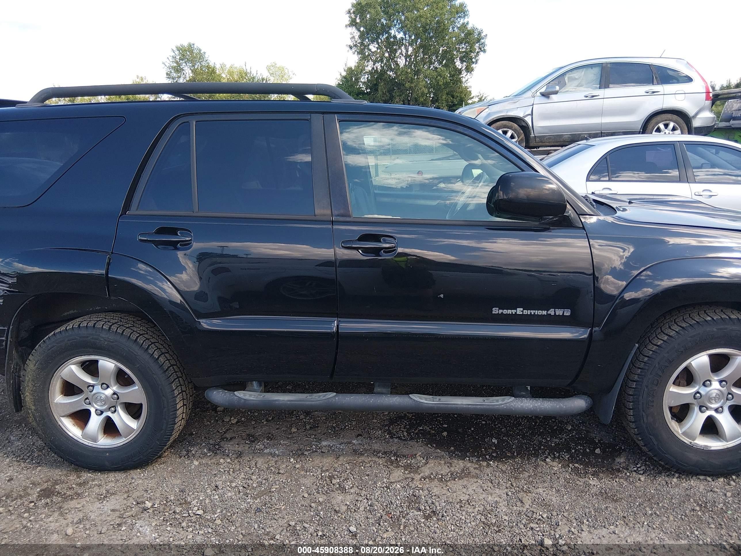 2006 Toyota 4runner Sr5 Sport V6 Черный vin: JTEBU14R768053246