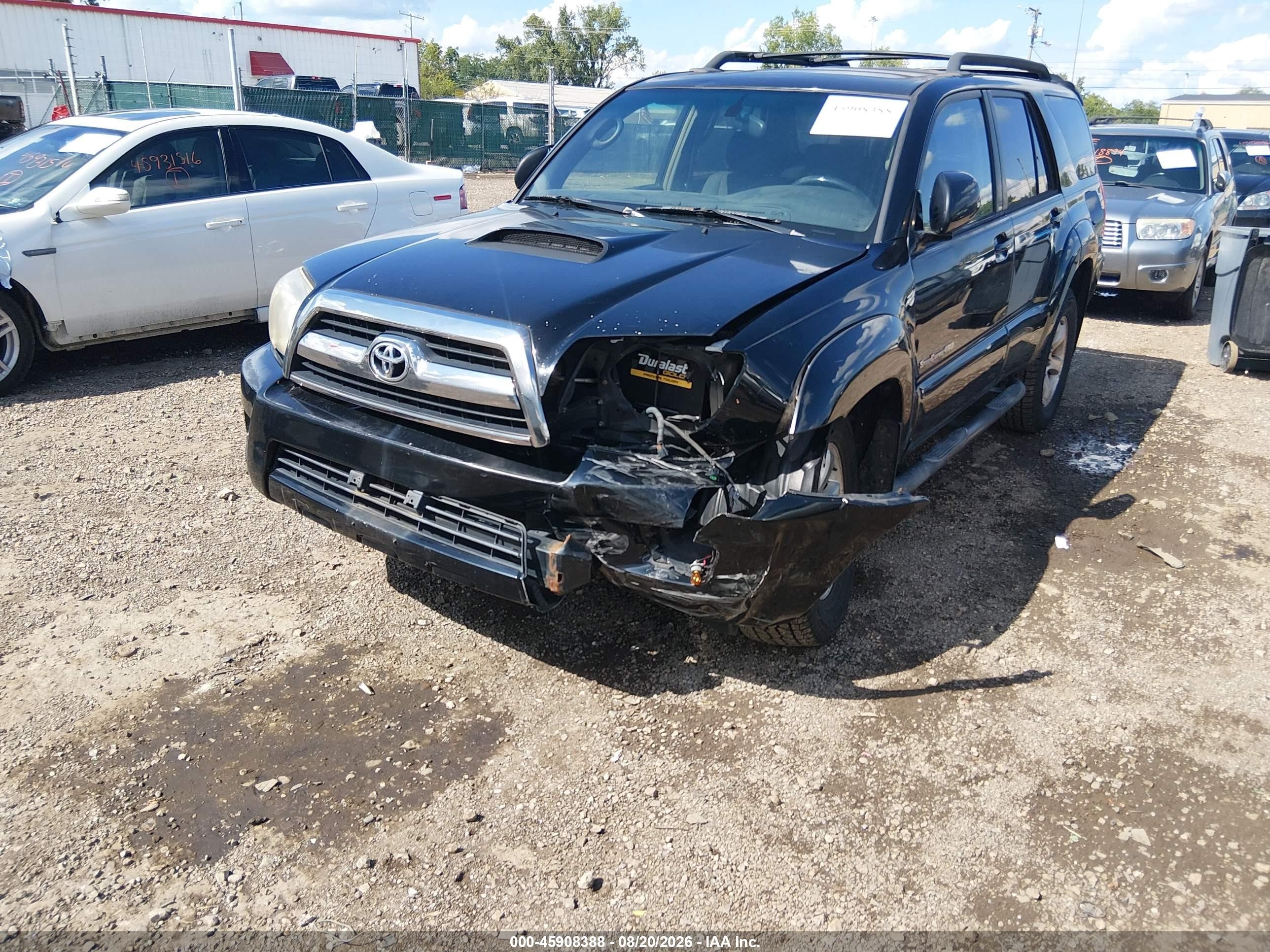 2006 Toyota 4runner Sr5 Sport V6 Черный vin: JTEBU14R768053246