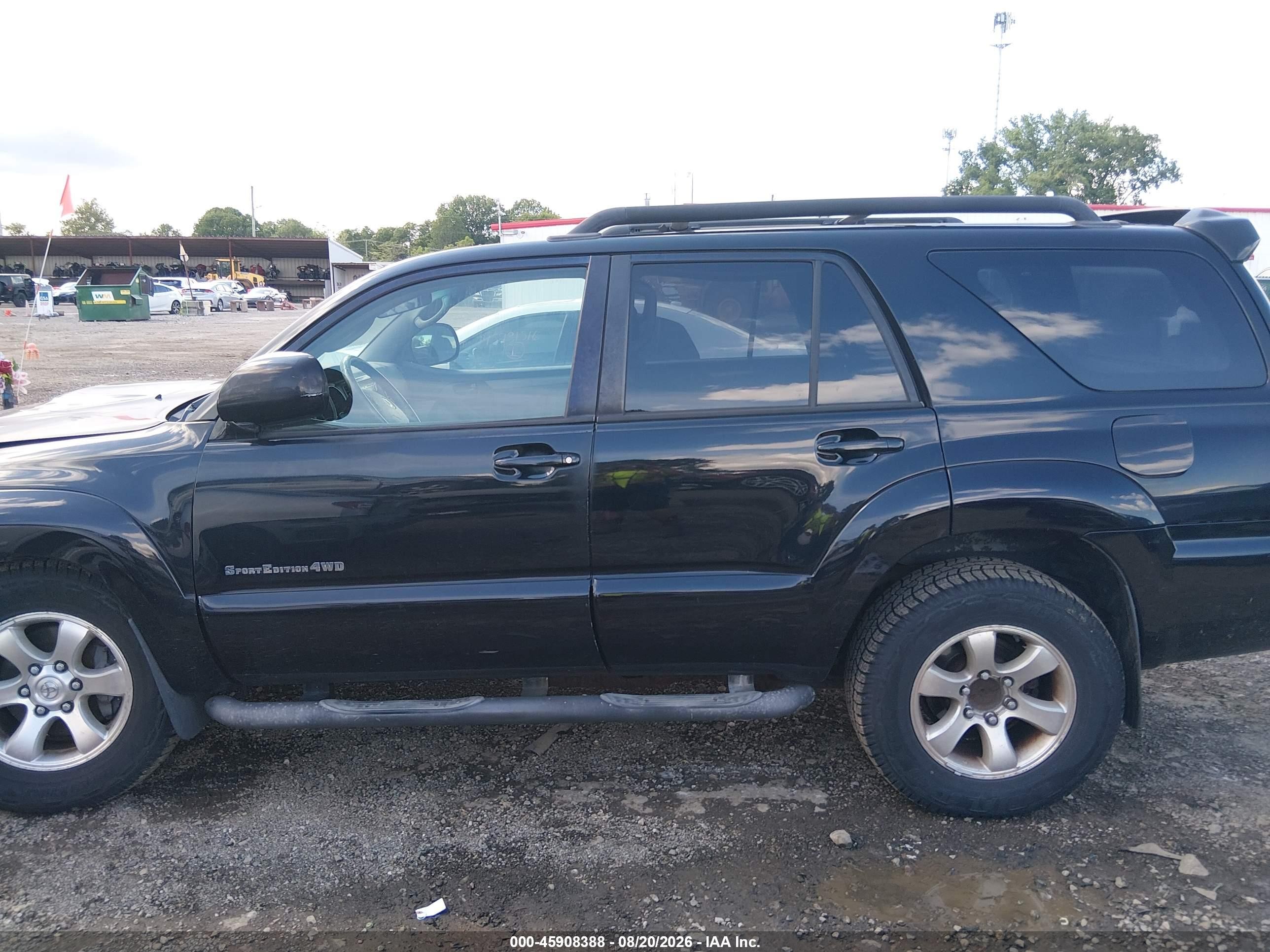 2006 Toyota 4runner Sr5 Sport V6 Черный vin: JTEBU14R768053246