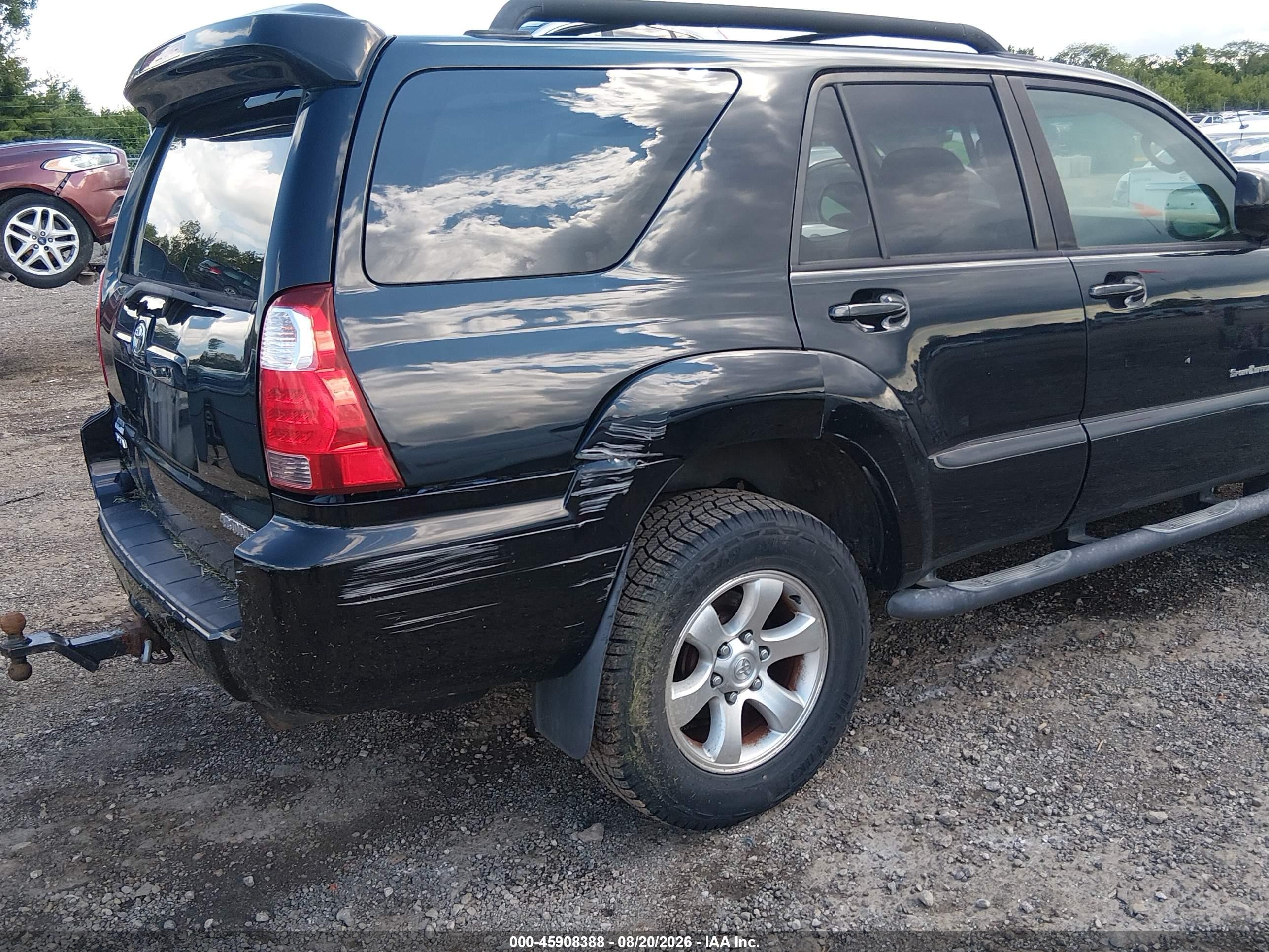 2006 Toyota 4runner Sr5 Sport V6 Черный vin: JTEBU14R768053246
