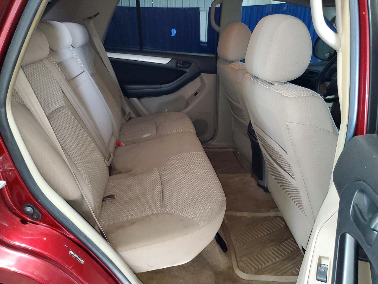 2006 Toyota 4runner Sr5 Red vin: JTEBU14R768064022
