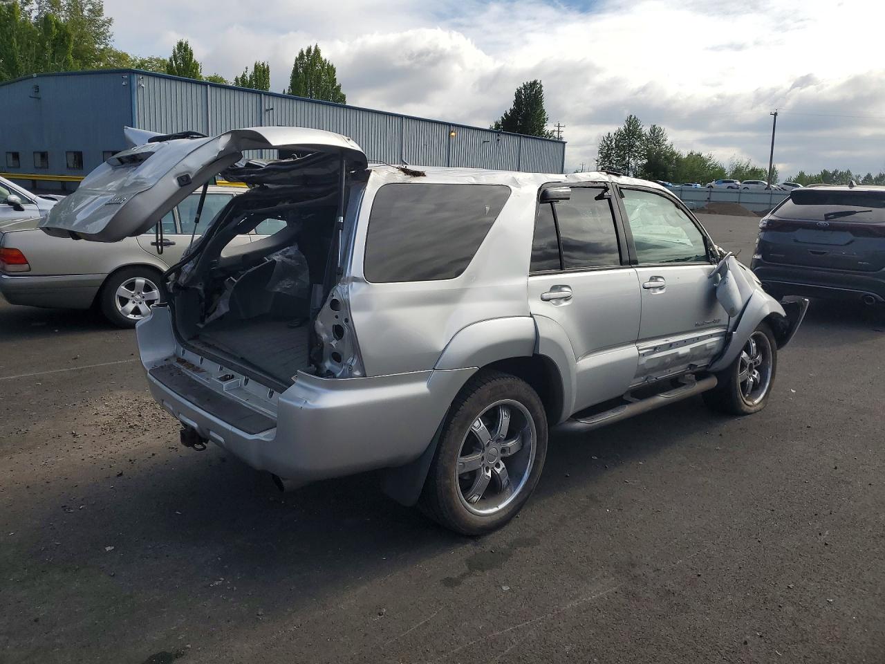 2006 Toyota 4runner Sport Edition Silver vin: JTEBU14R768067356