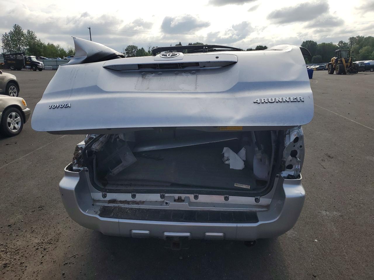 2006 Toyota 4runner Sport Edition Silver vin: JTEBU14R768067356