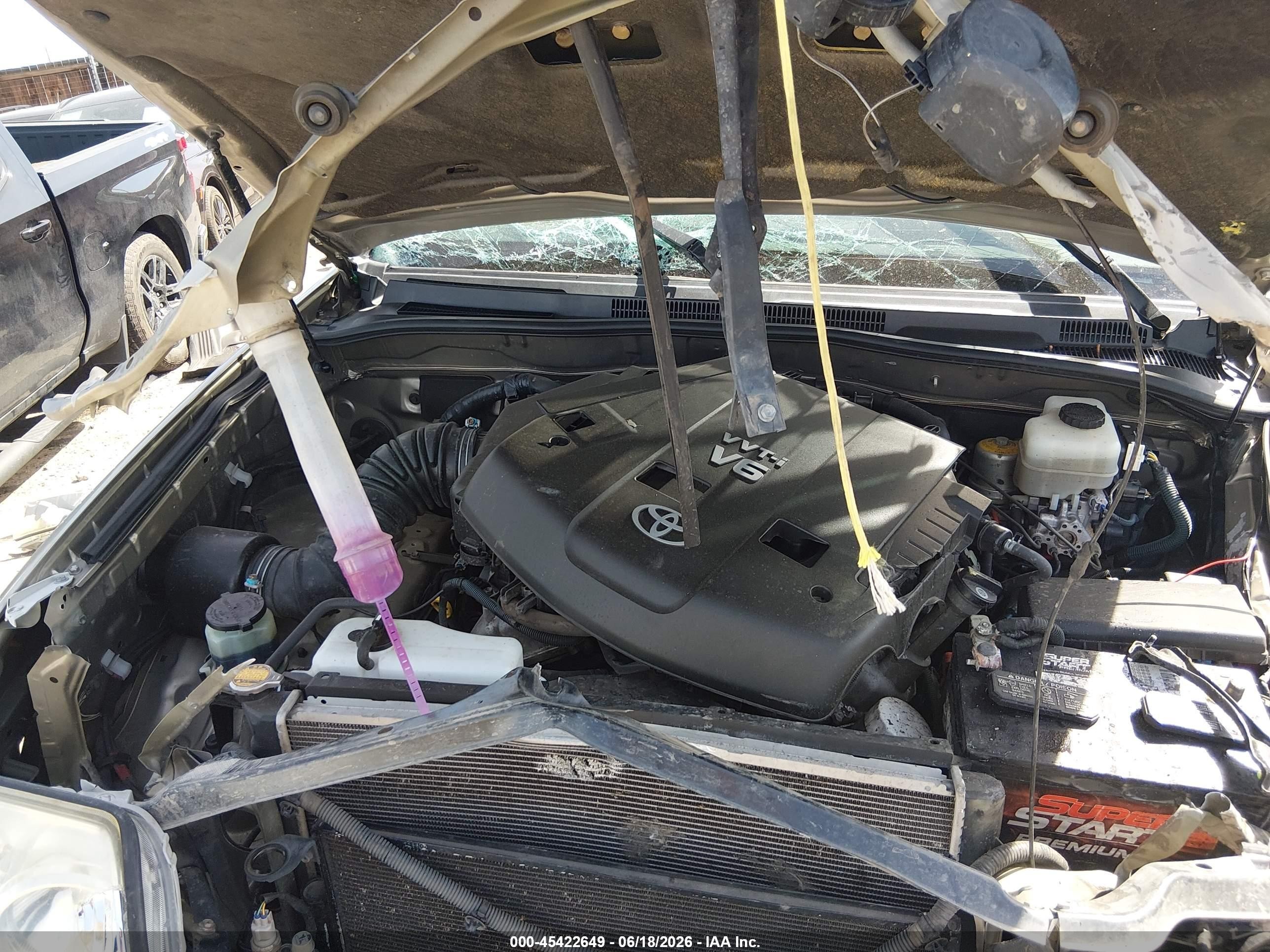 2007 Toyota 4runner Sr5 Золотой vin: JTEBU14R770115518