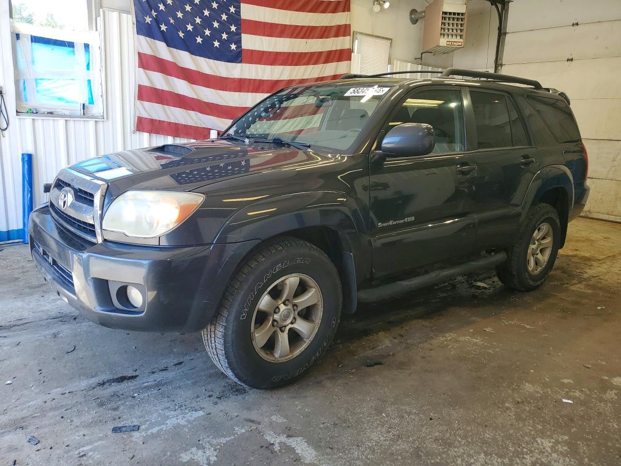 2007 Toyota 4runner Серый vin: JTEBU14R770120783