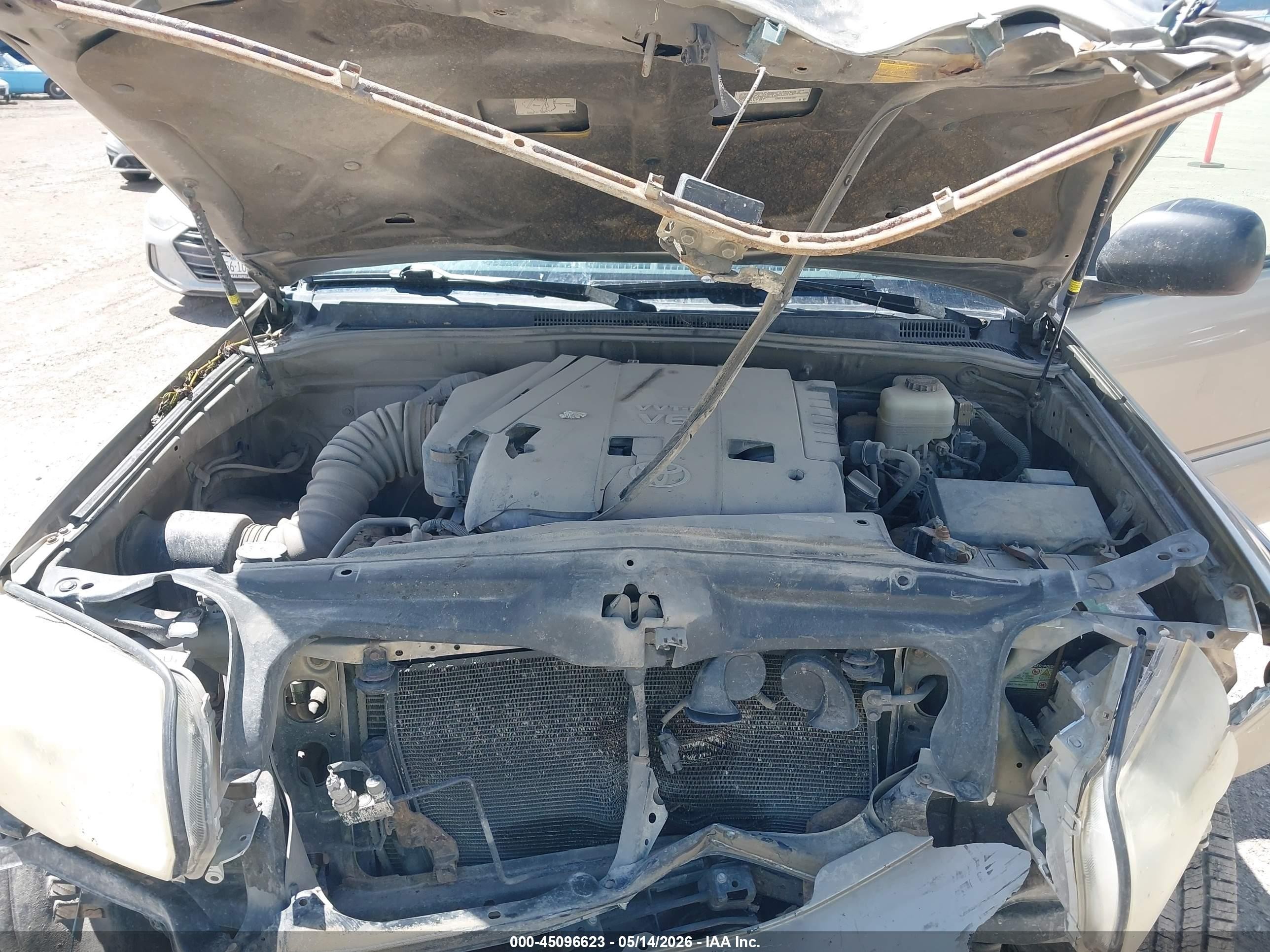 2007 Toyota 4runner Sr5 V6 Silver vin: JTEBU14R770127619