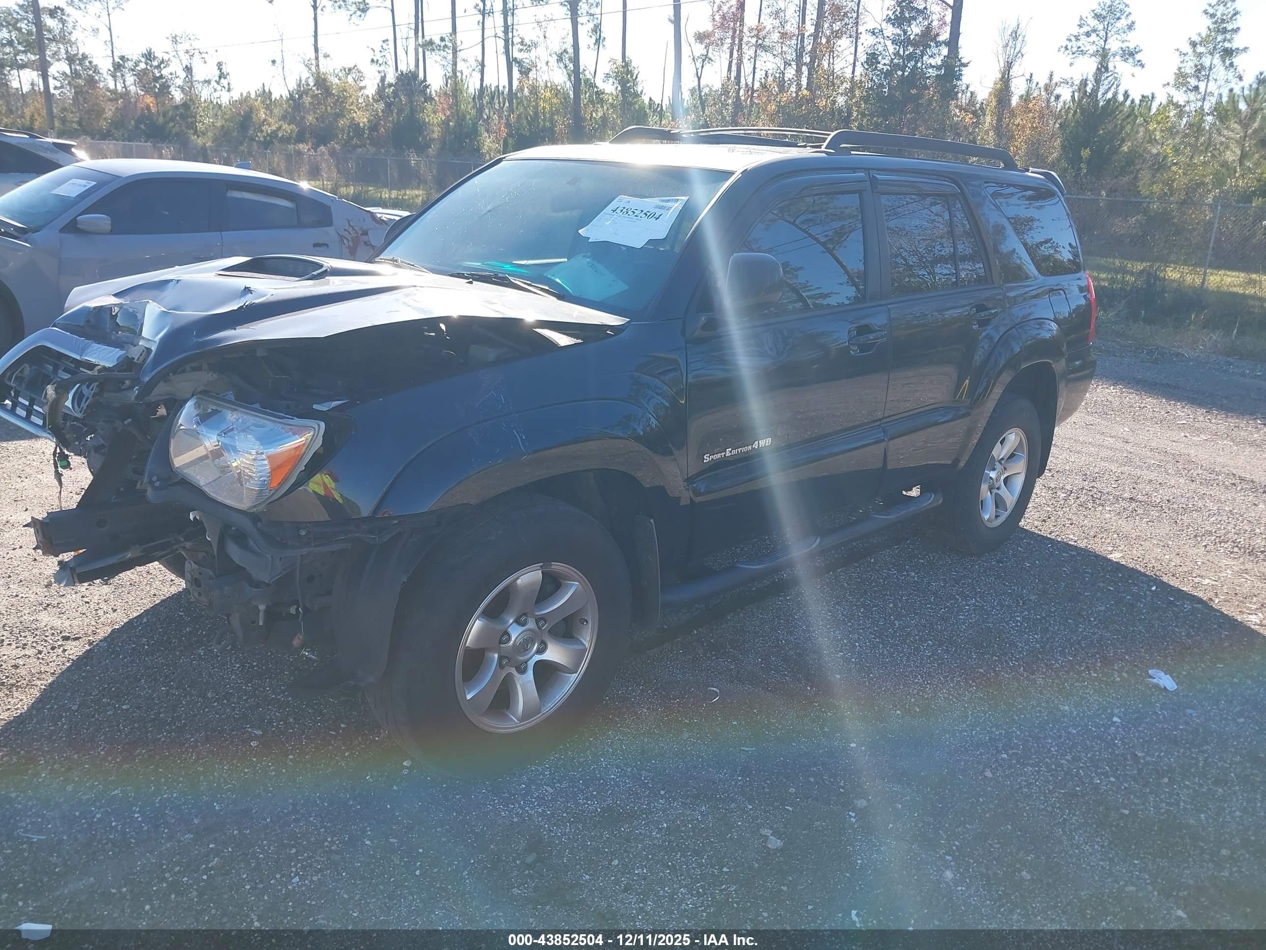2007 Toyota 4runner Sport V6 Черный vin: JTEBU14R778087320