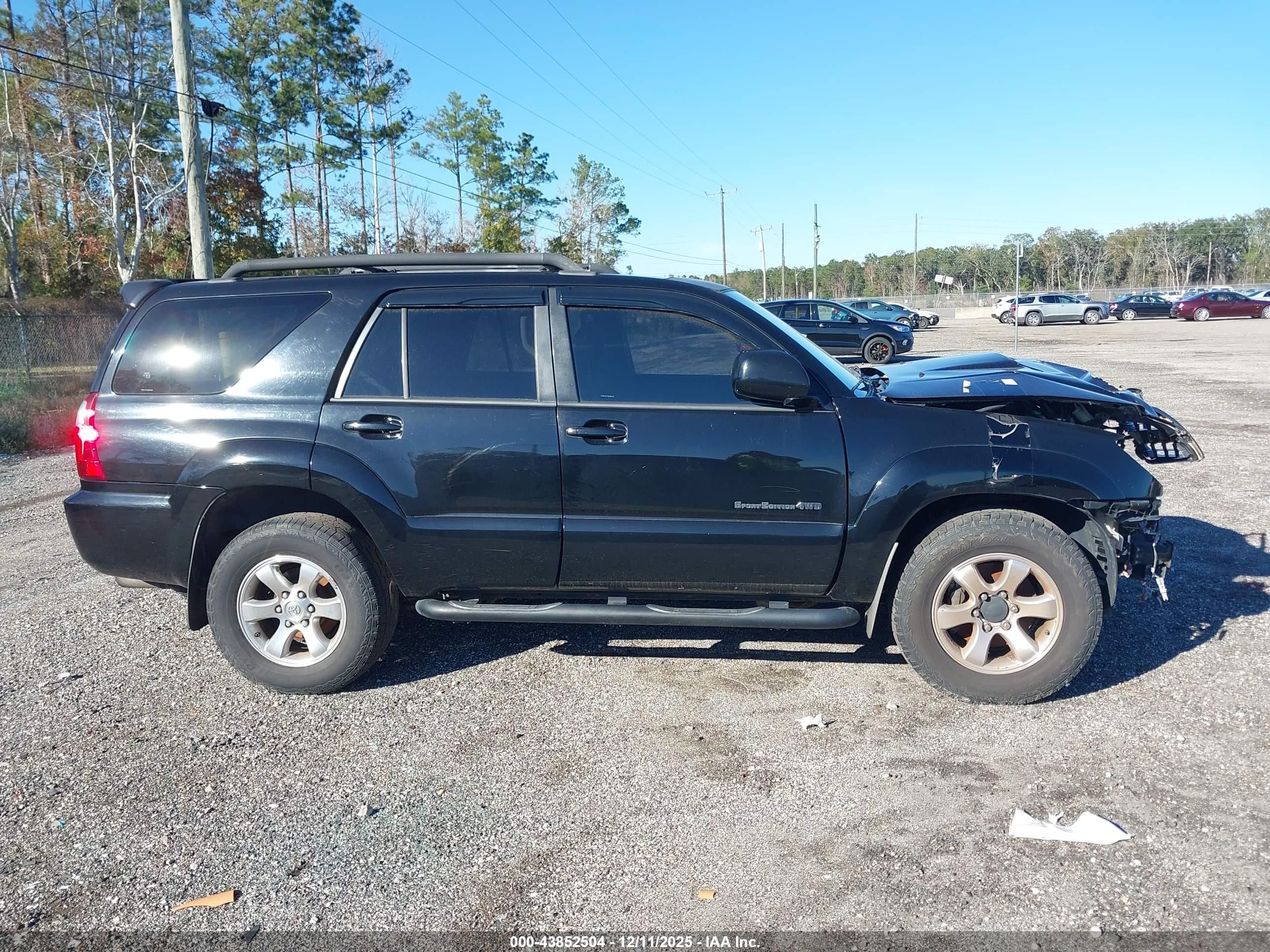 2007 Toyota 4runner Sport V6 Черный vin: JTEBU14R778087320