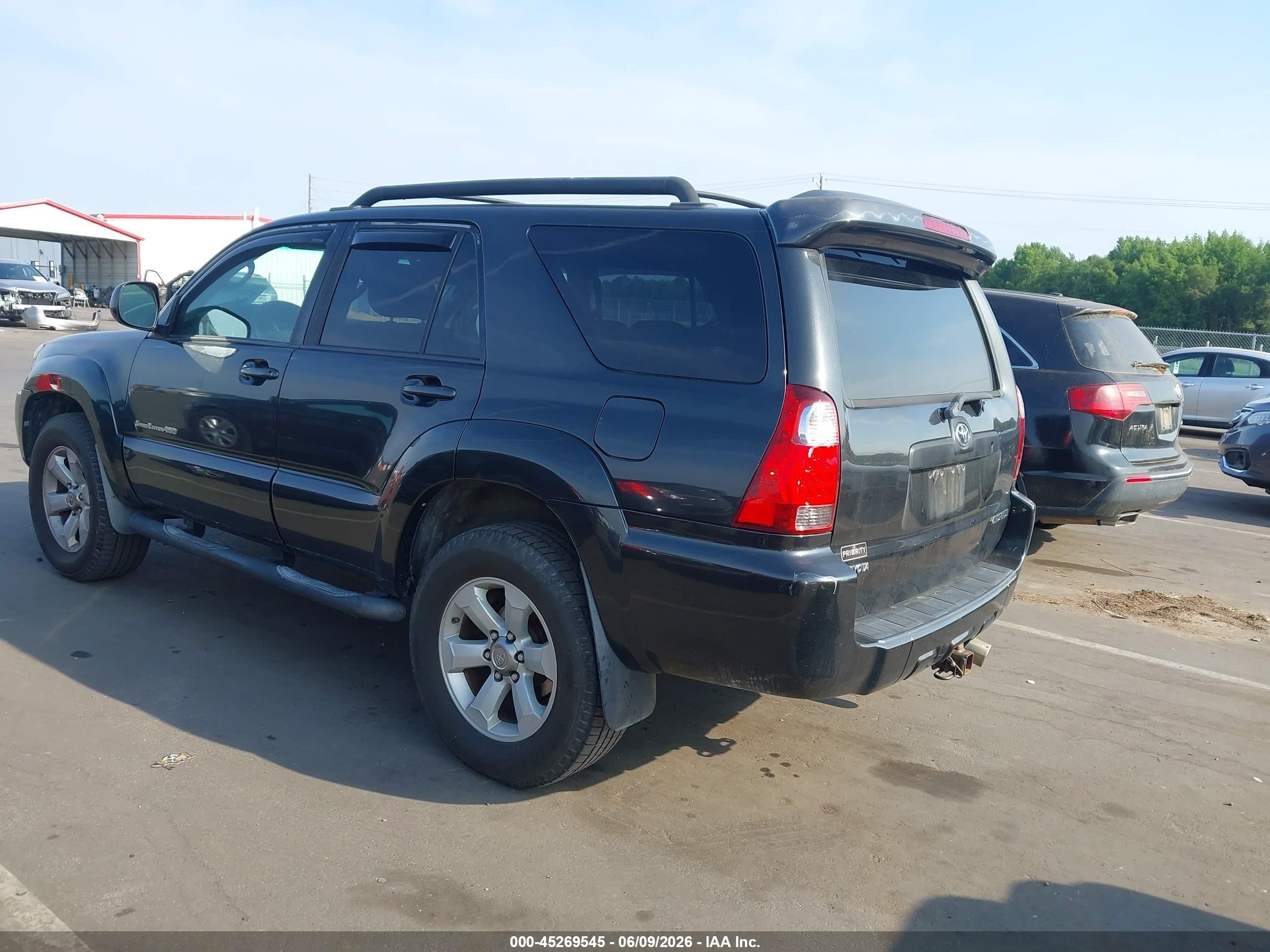 2007 Toyota 4runner Sport V6 Gray vin: JTEBU14R778087981