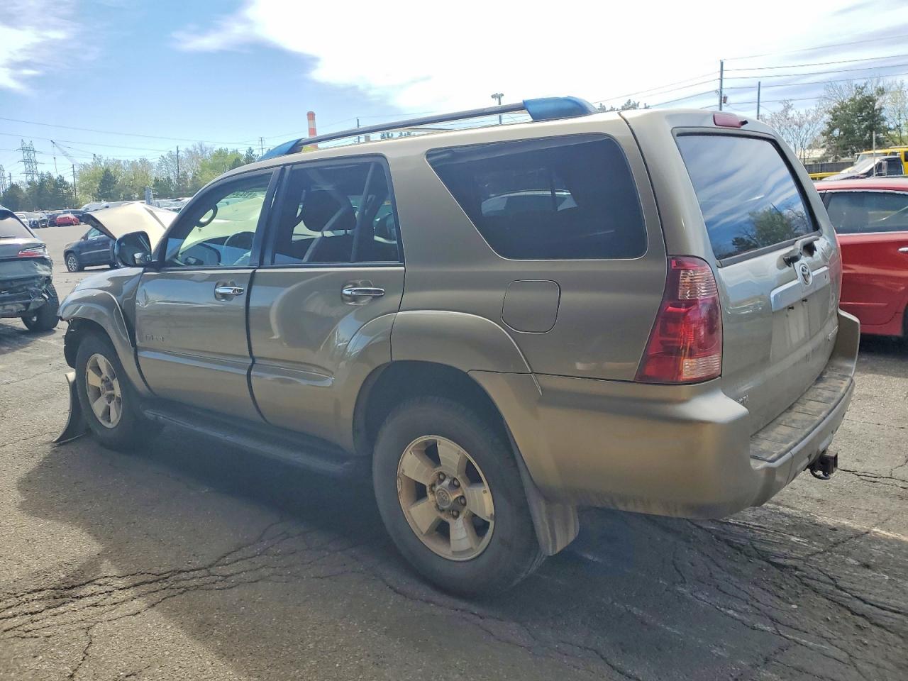 2007 Toyota 4runner Sr5 Gold vin: JTEBU14R778088743