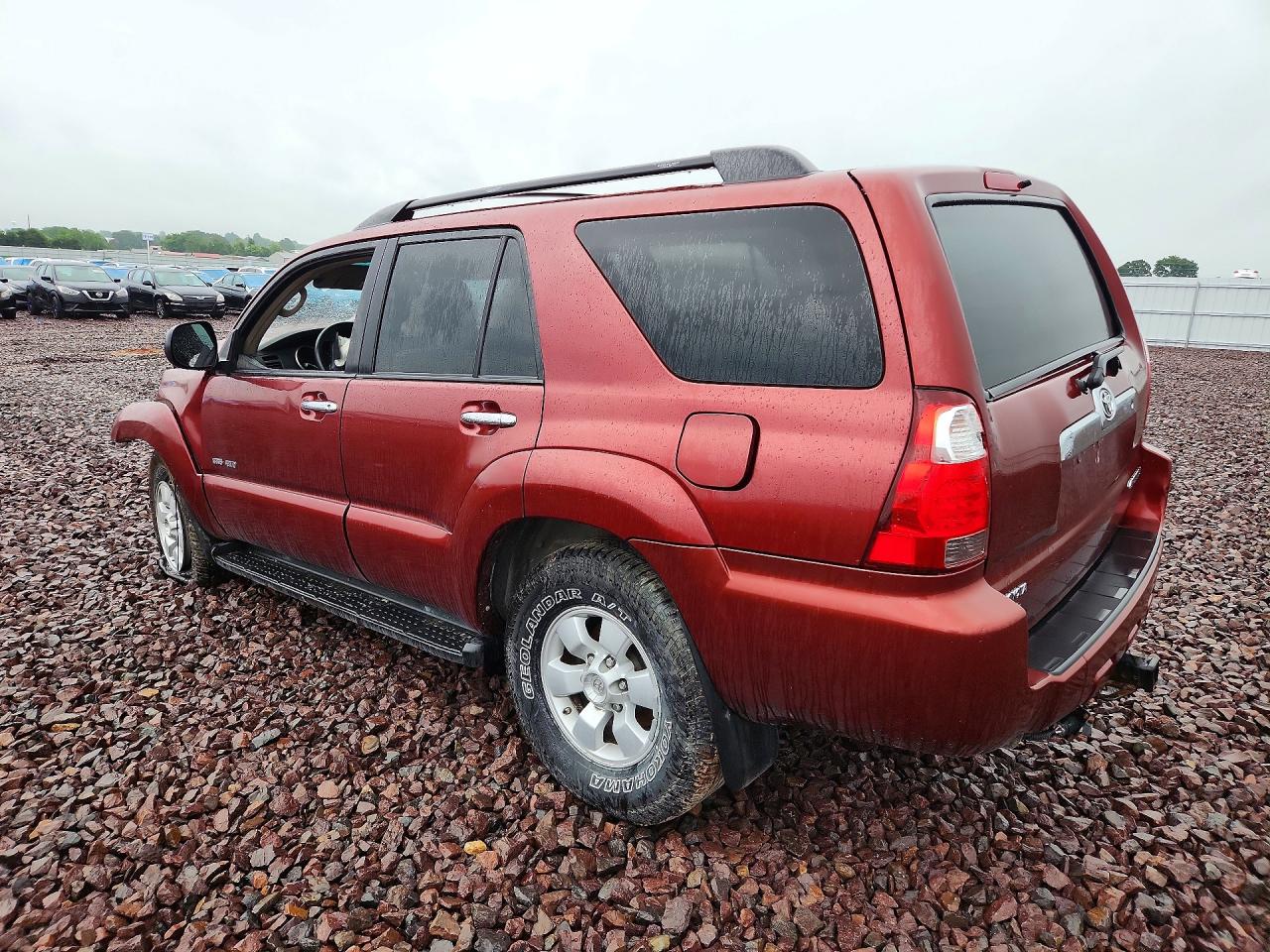2007 Toyota 4runner Sr5 Maroon vin: JTEBU14R778095451
