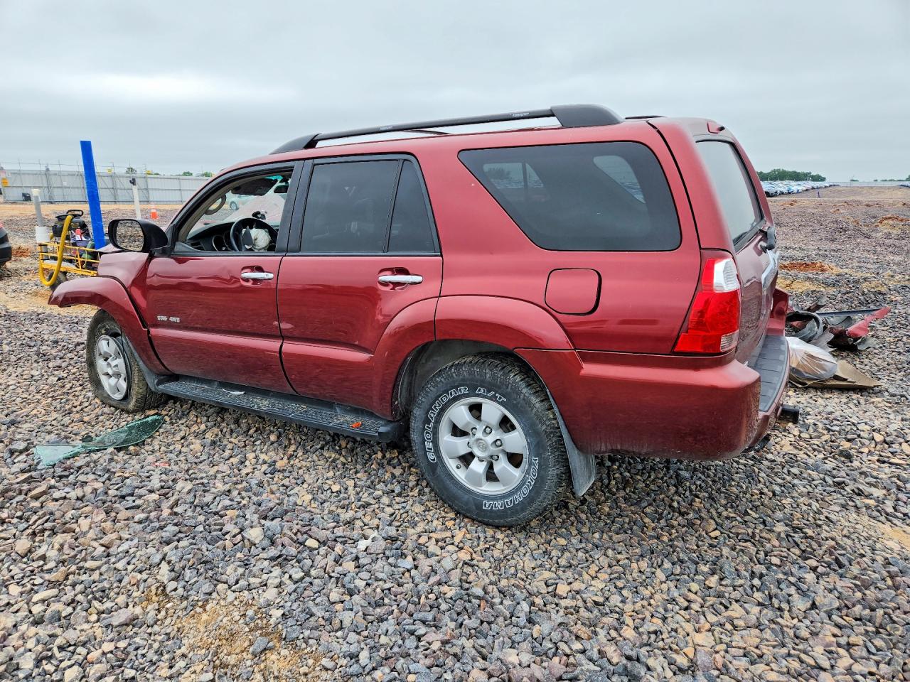 2007 Toyota 4runner Sr5 Red vin: JTEBU14R778095451