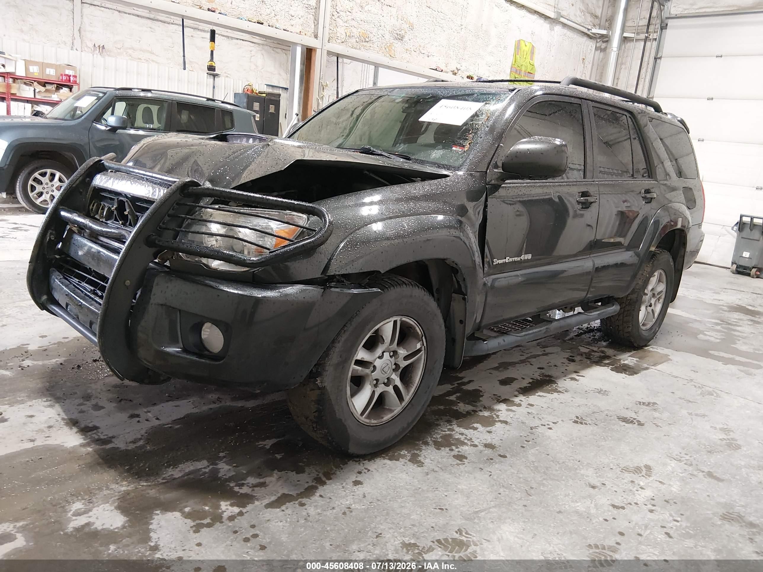 2007 Toyota 4runner Sr5 Sport Gray vin: JTEBU14R778097376