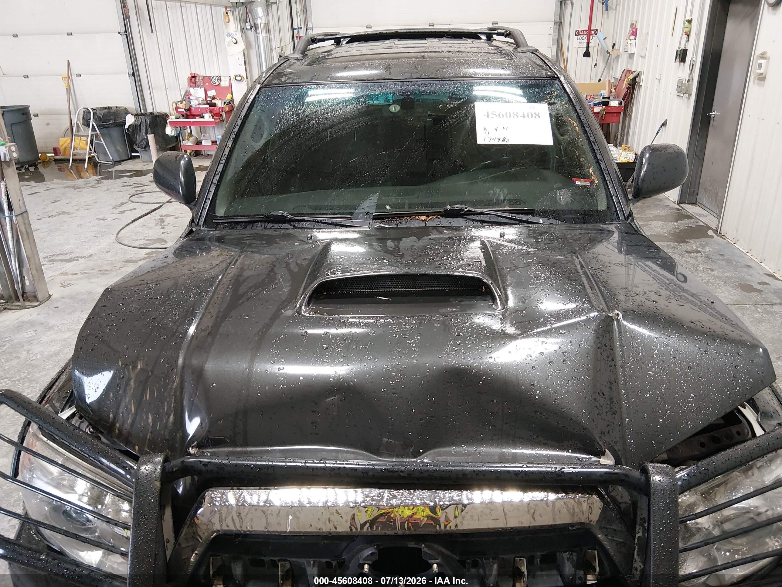 2007 Toyota 4runner Sr5 Sport Gray vin: JTEBU14R778097376