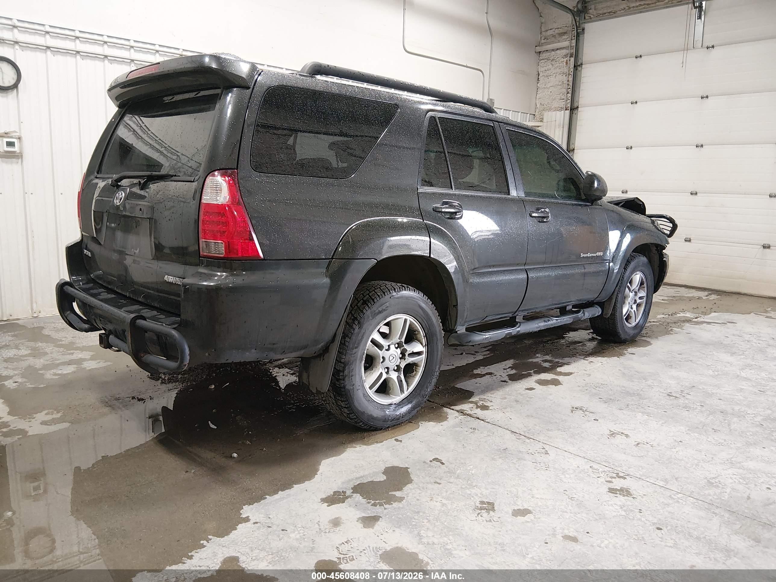 2007 Toyota 4runner Sr5 Sport Gray vin: JTEBU14R778097376