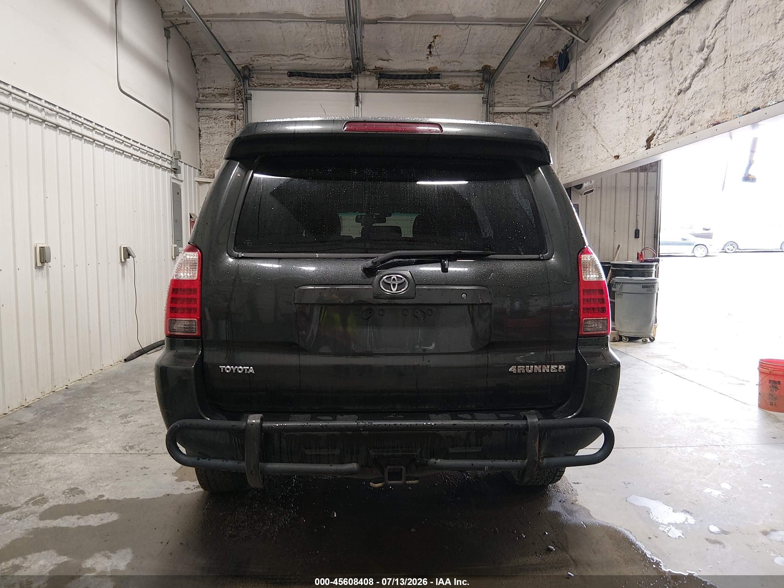 2007 Toyota 4runner Sr5 Sport Gray vin: JTEBU14R778097376