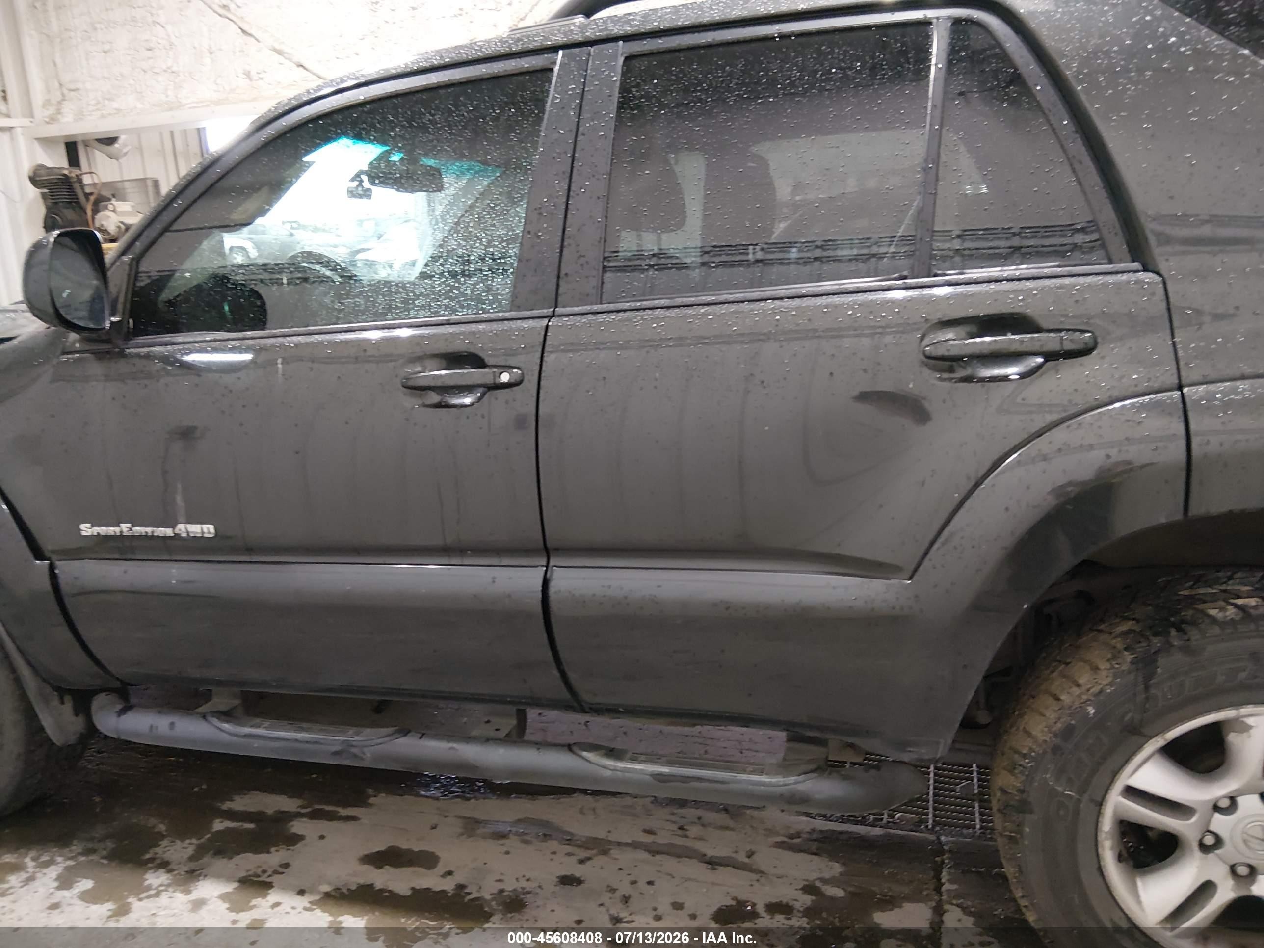 2007 Toyota 4runner Sr5 Sport Gray vin: JTEBU14R778097376