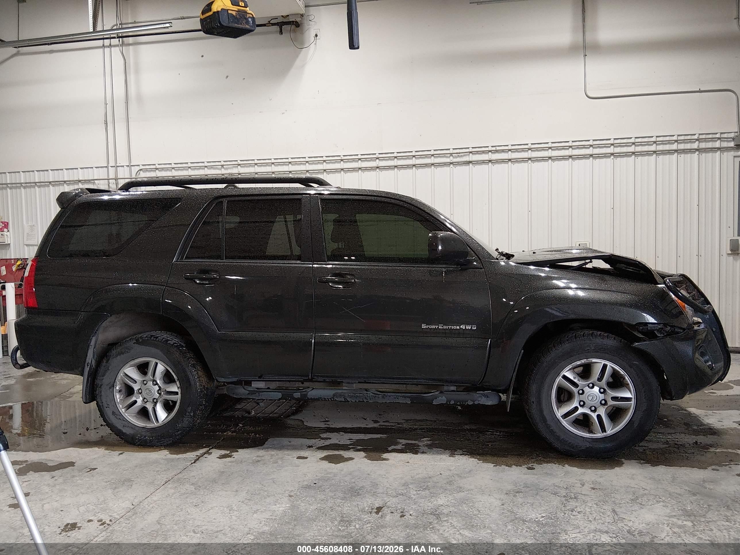 2007 Toyota 4runner Sr5 Sport Gray vin: JTEBU14R778097376