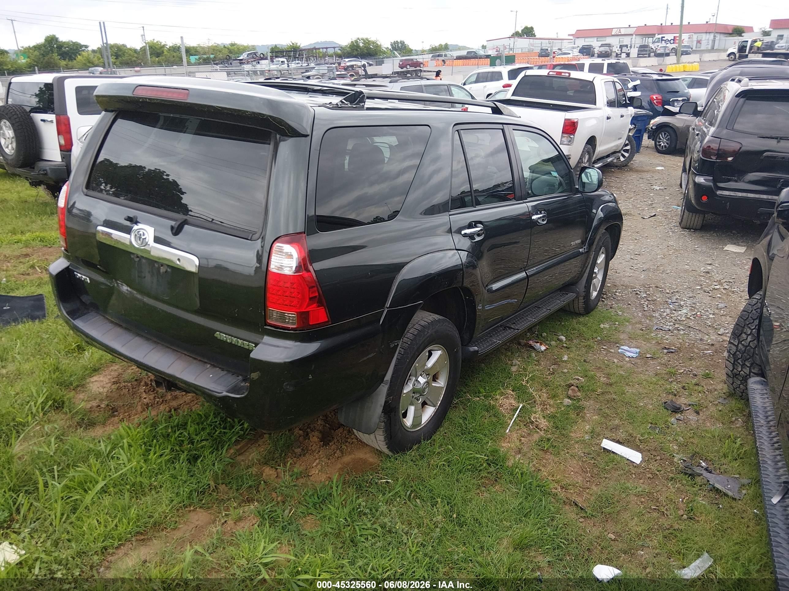 2007 Toyota 4runner Sr5 V6 Черный vin: JTEBU14R778106139