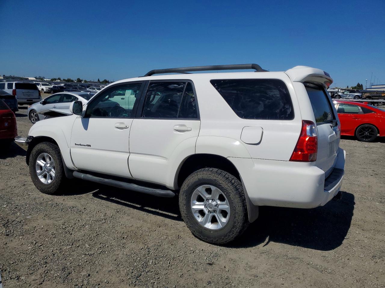 2008 Toyota 4runner Sport Edition White vin: JTEBU14R780129274
