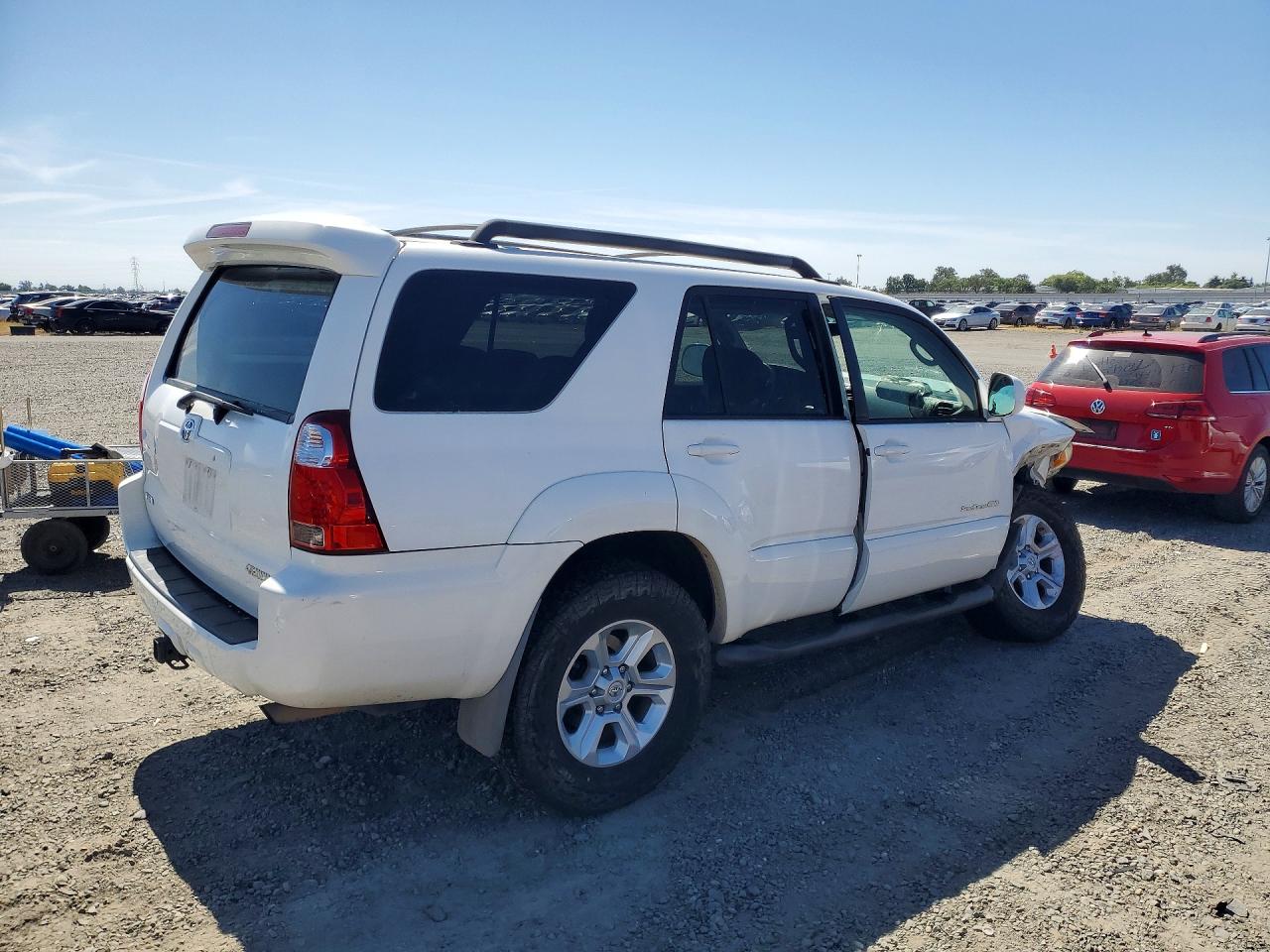 2008 Toyota 4runner Sport Edition White vin: JTEBU14R780129274