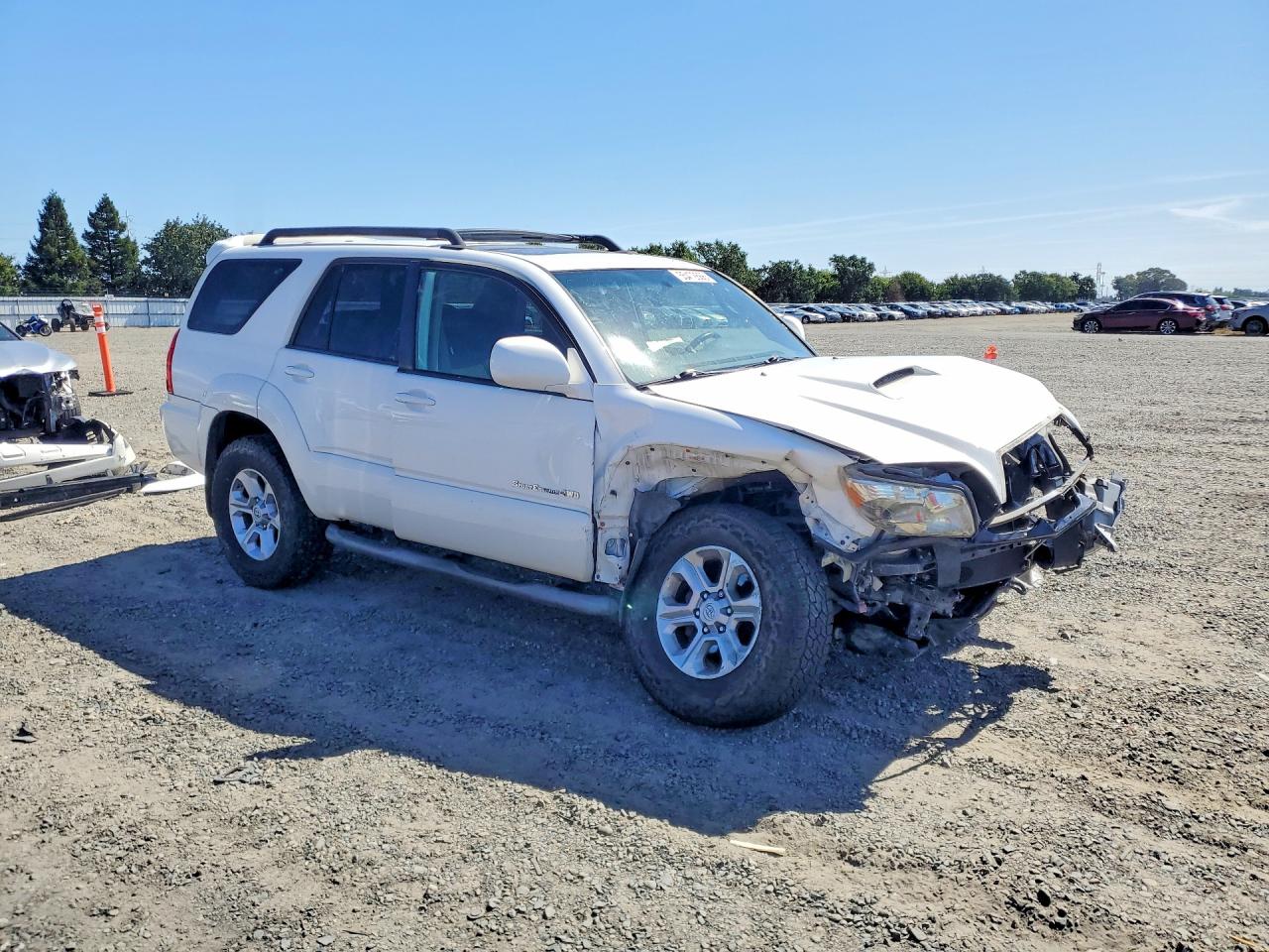 2008 Toyota 4runner Sport Edition White vin: JTEBU14R780129274
