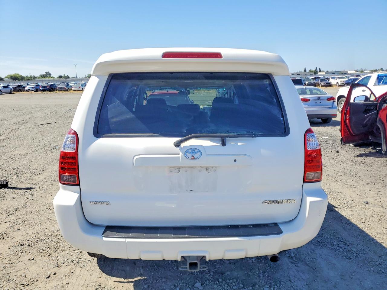 2008 Toyota 4runner Sport Edition White vin: JTEBU14R780129274