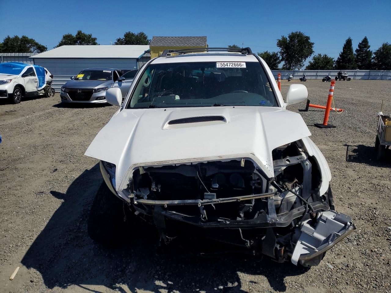 2008 Toyota 4runner Sport Edition White vin: JTEBU14R780129274